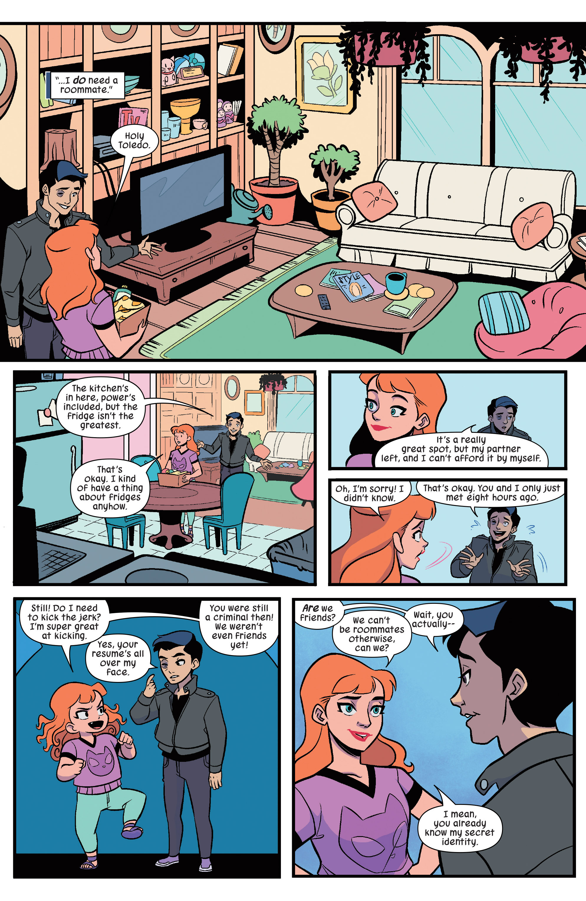 Read online Patsy Walker, A.K.A. Hellcat! comic -  Issue #1 - 12
