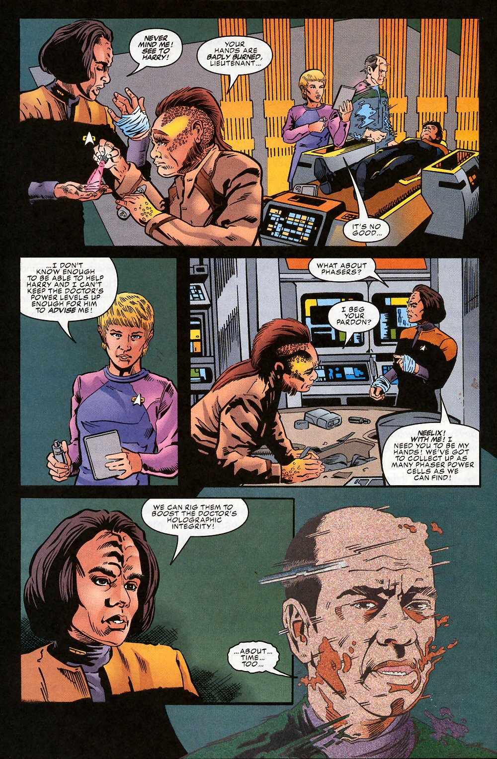 Read online Star Trek: Voyager comic -  Issue #9 - 21