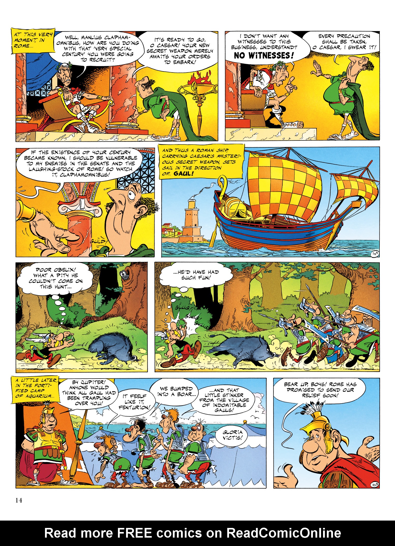 Read online Asterix comic -  Issue #29 - 15