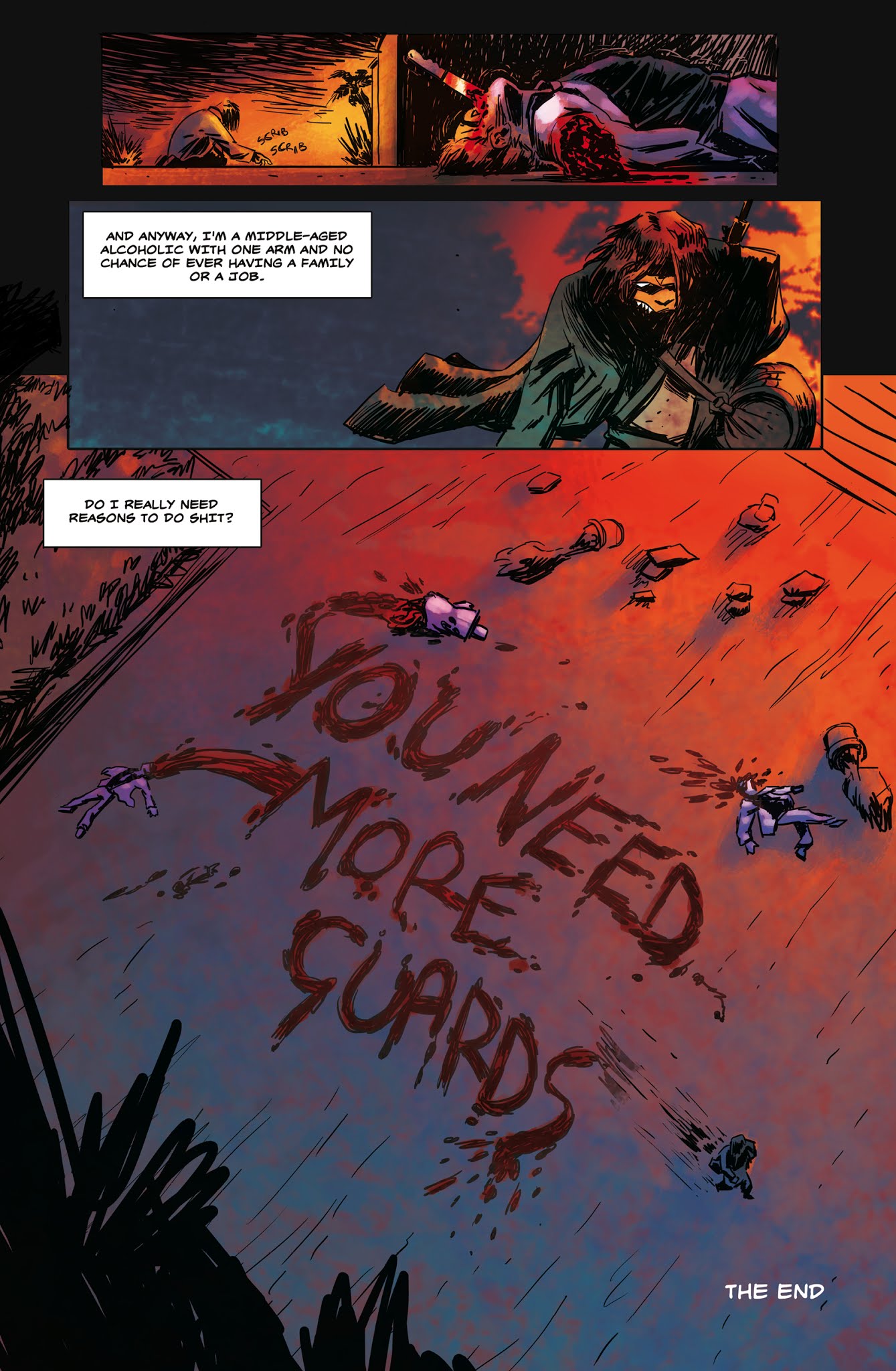 Read online Hotline Miami Wildlife comic -  Issue #5 - 34