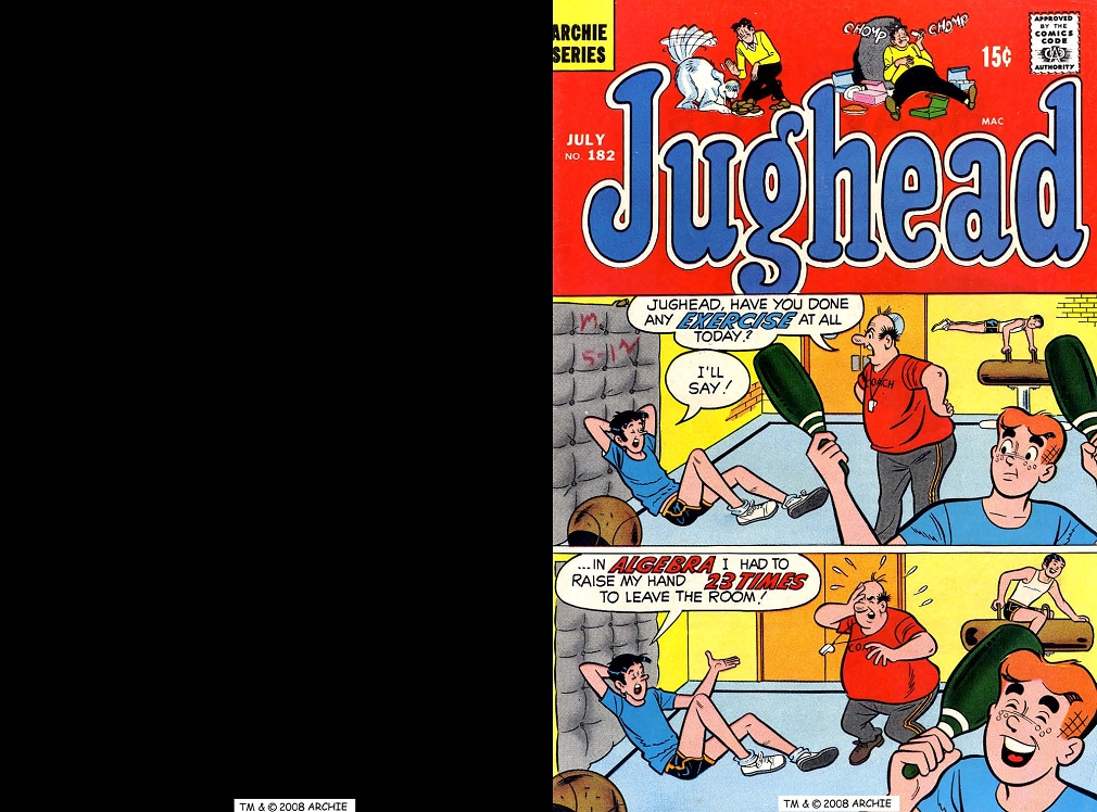 Read online Jughead (1965) comic -  Issue #182 - 1