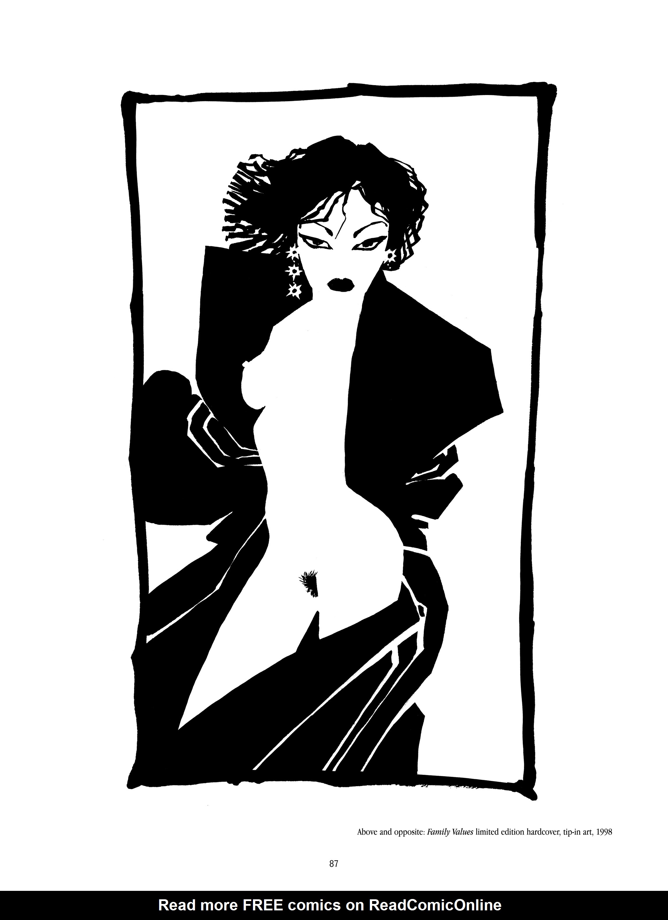 Read online Frank Miller: The Art of Sin City comic -  Issue # TPB - 94