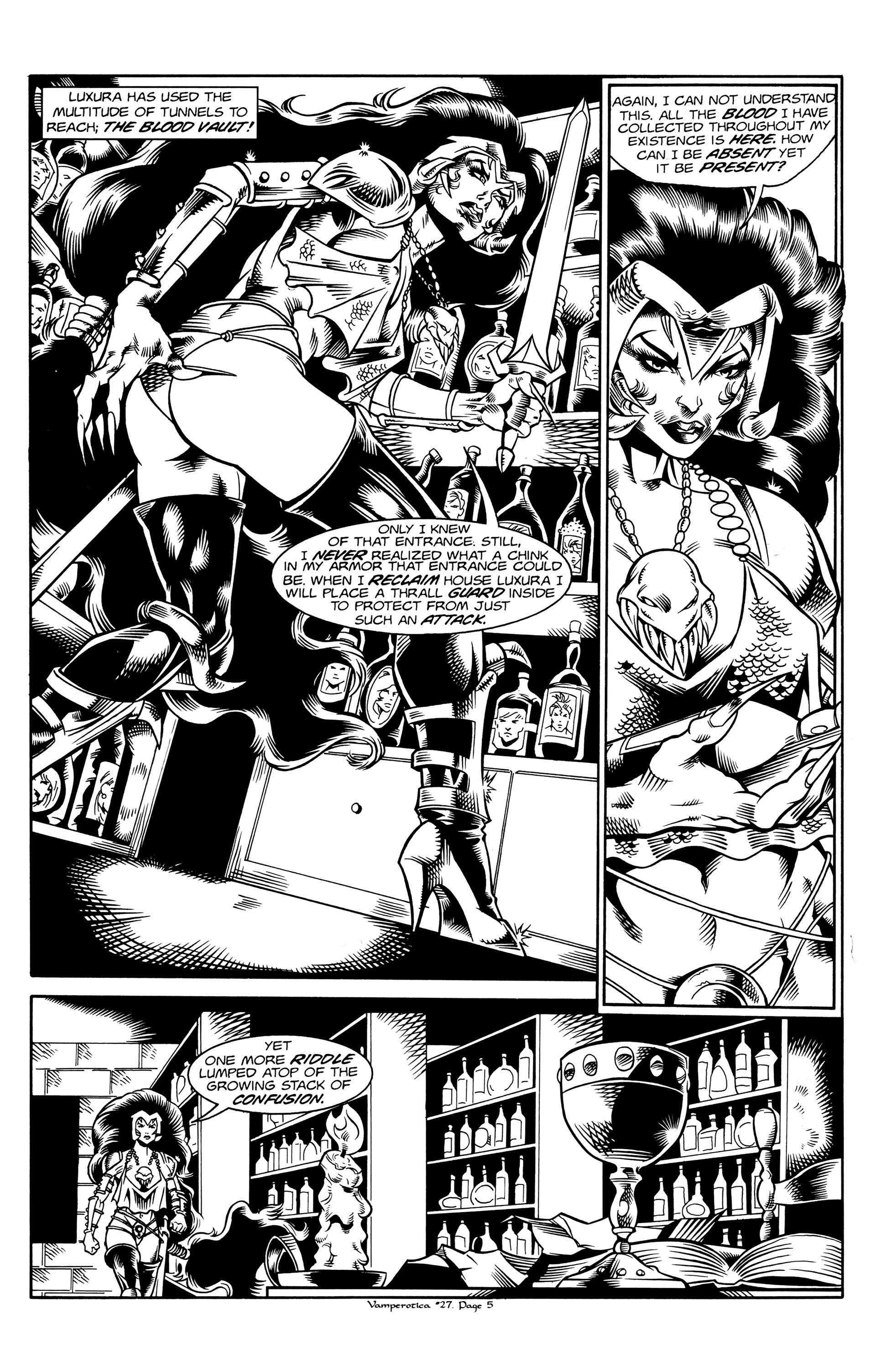 Read online Vamperotica comic -  Issue #27 - 7
