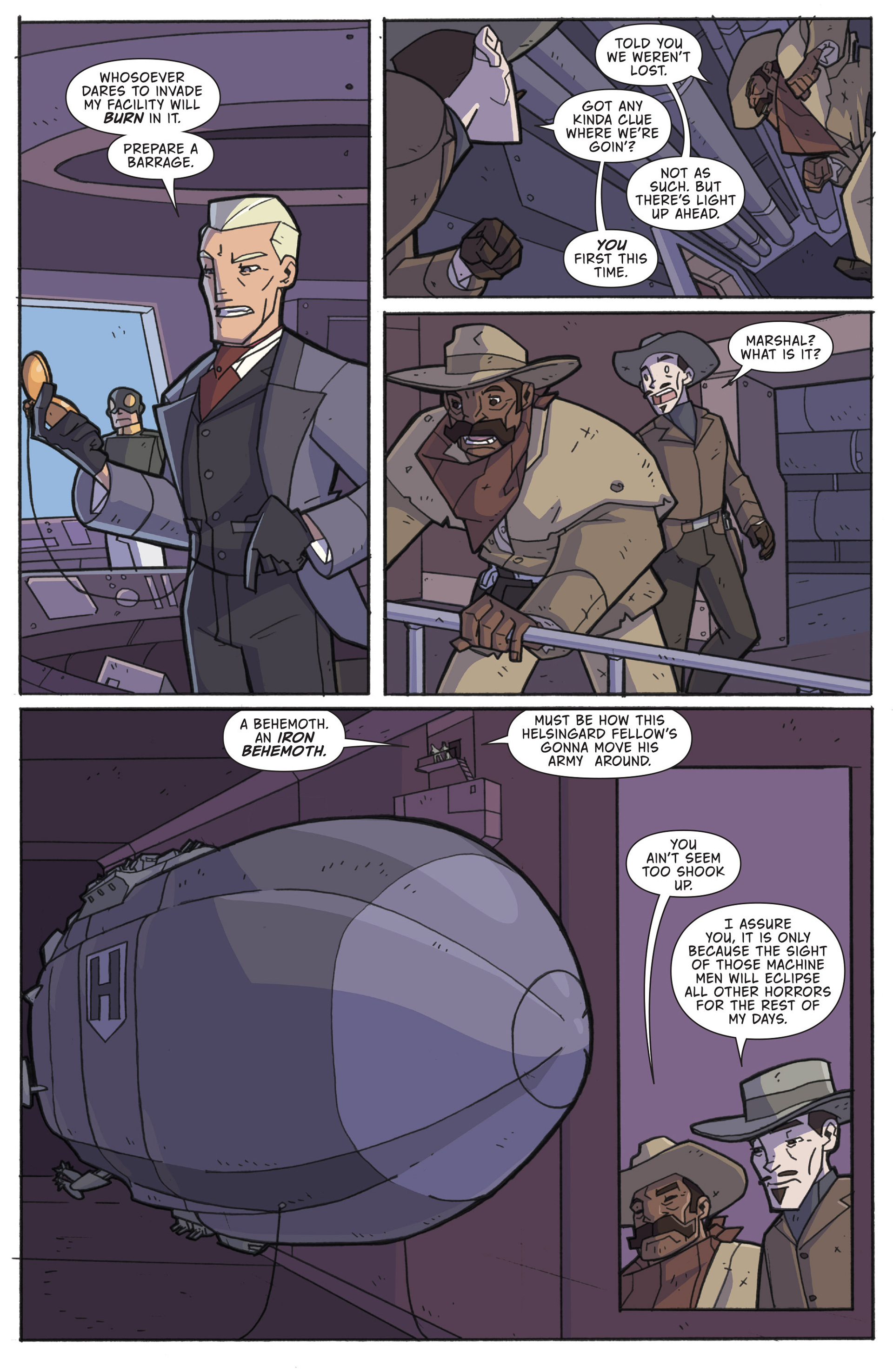 Read online Atomic Robo and the Knights of the Golden Circle comic -  Issue #4 - 12