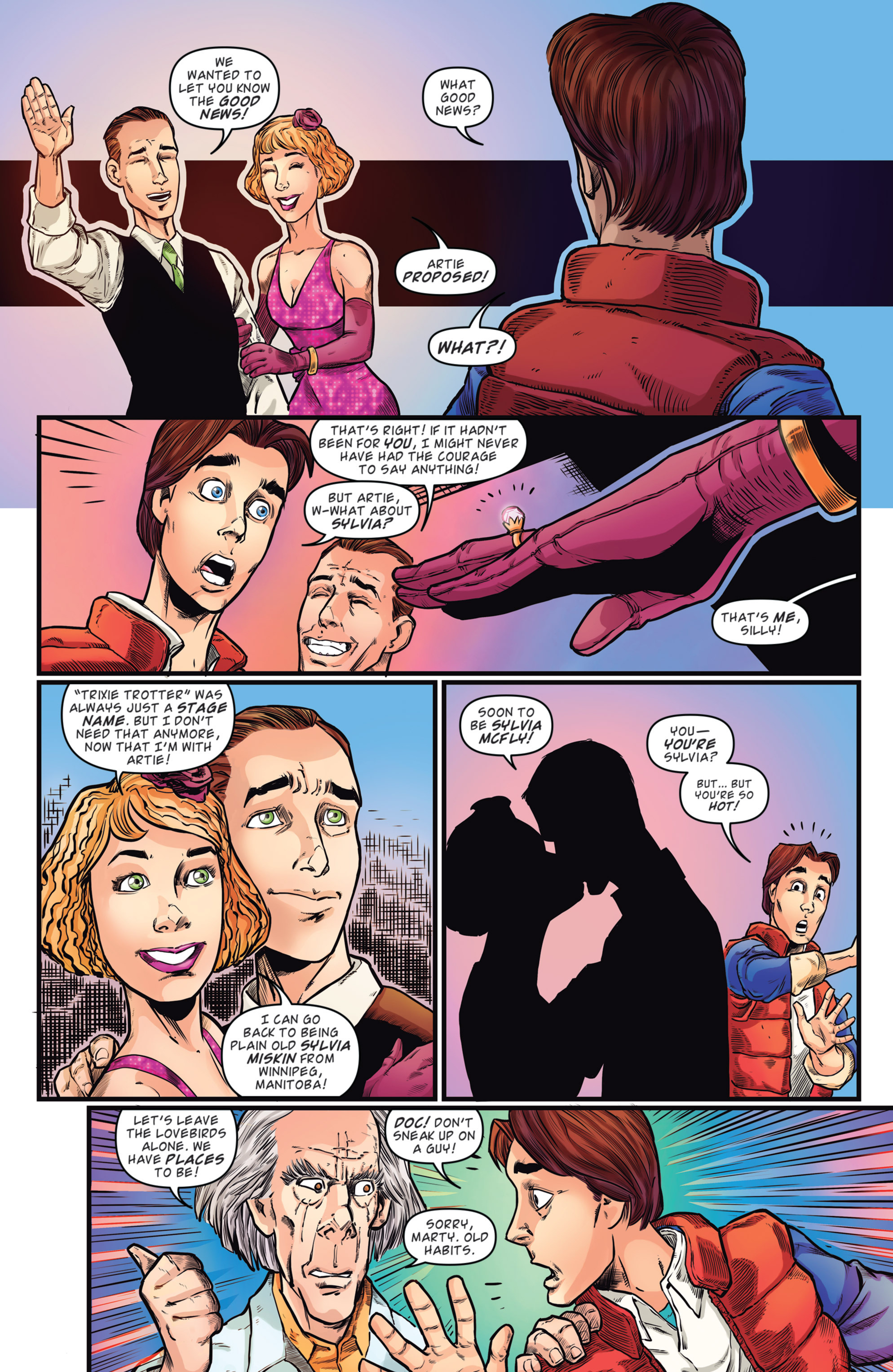 Read online Back to the Future: Citizen Brown comic -  Issue #5 - 24