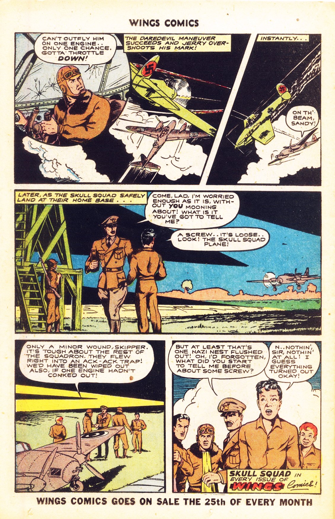 Read online Wings Comics comic -  Issue #50 - 34