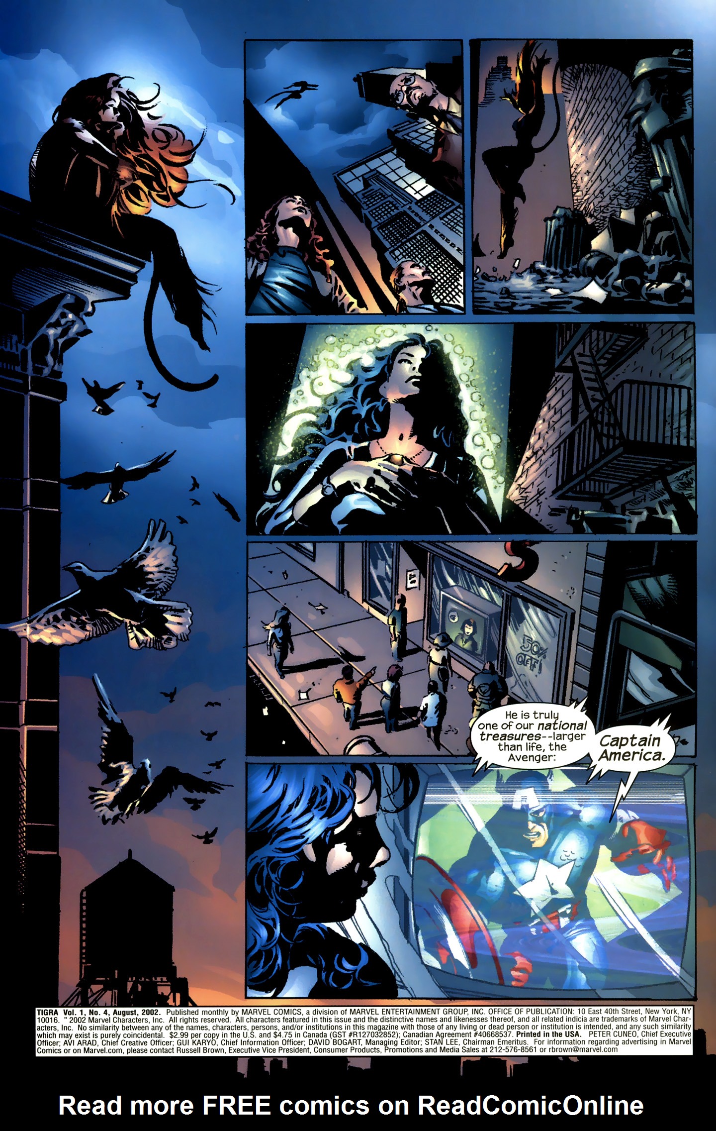 Read online Tigra comic -  Issue #4 - 5