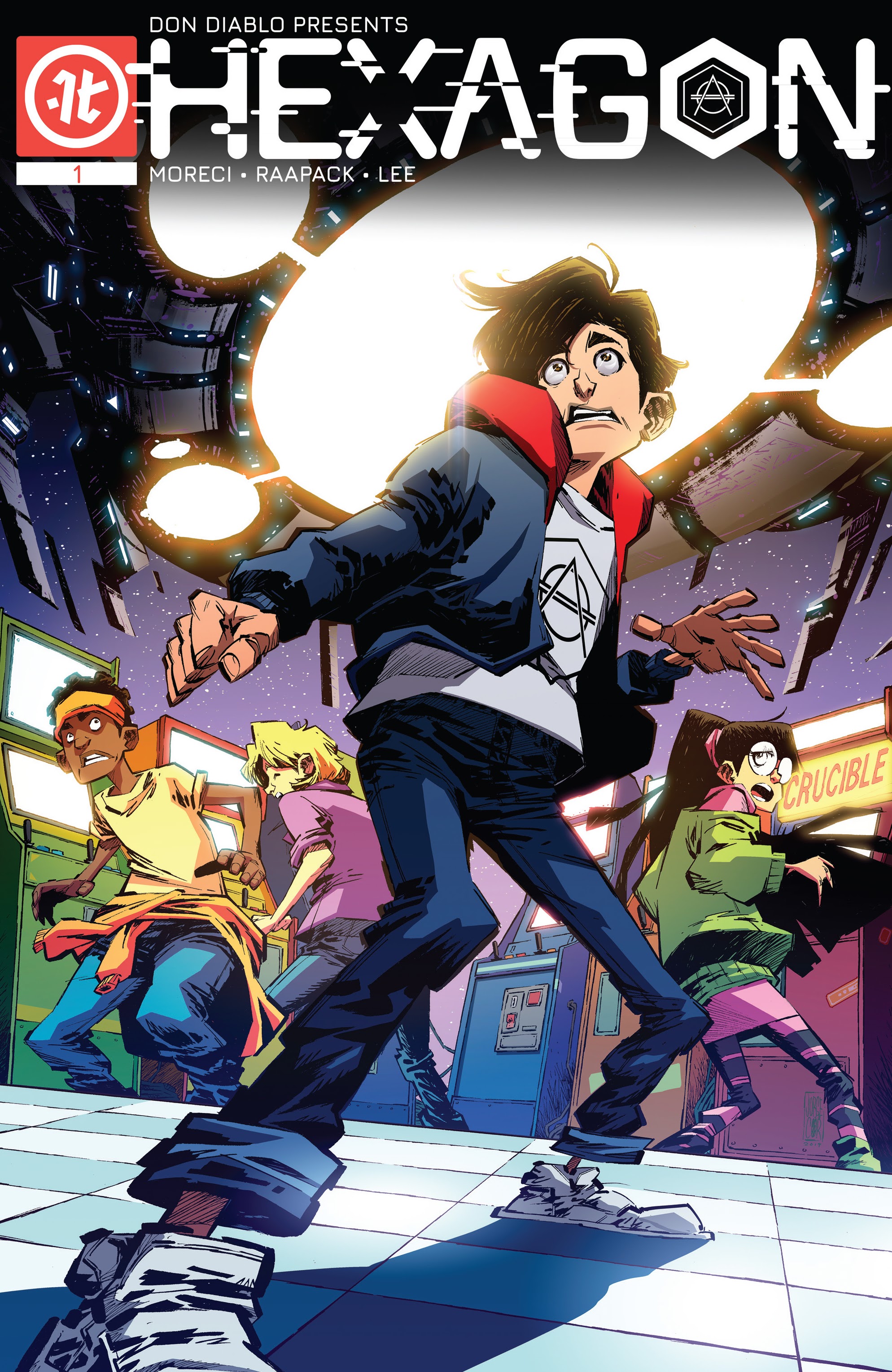 Read online Hexagon comic -  Issue #1 - 1