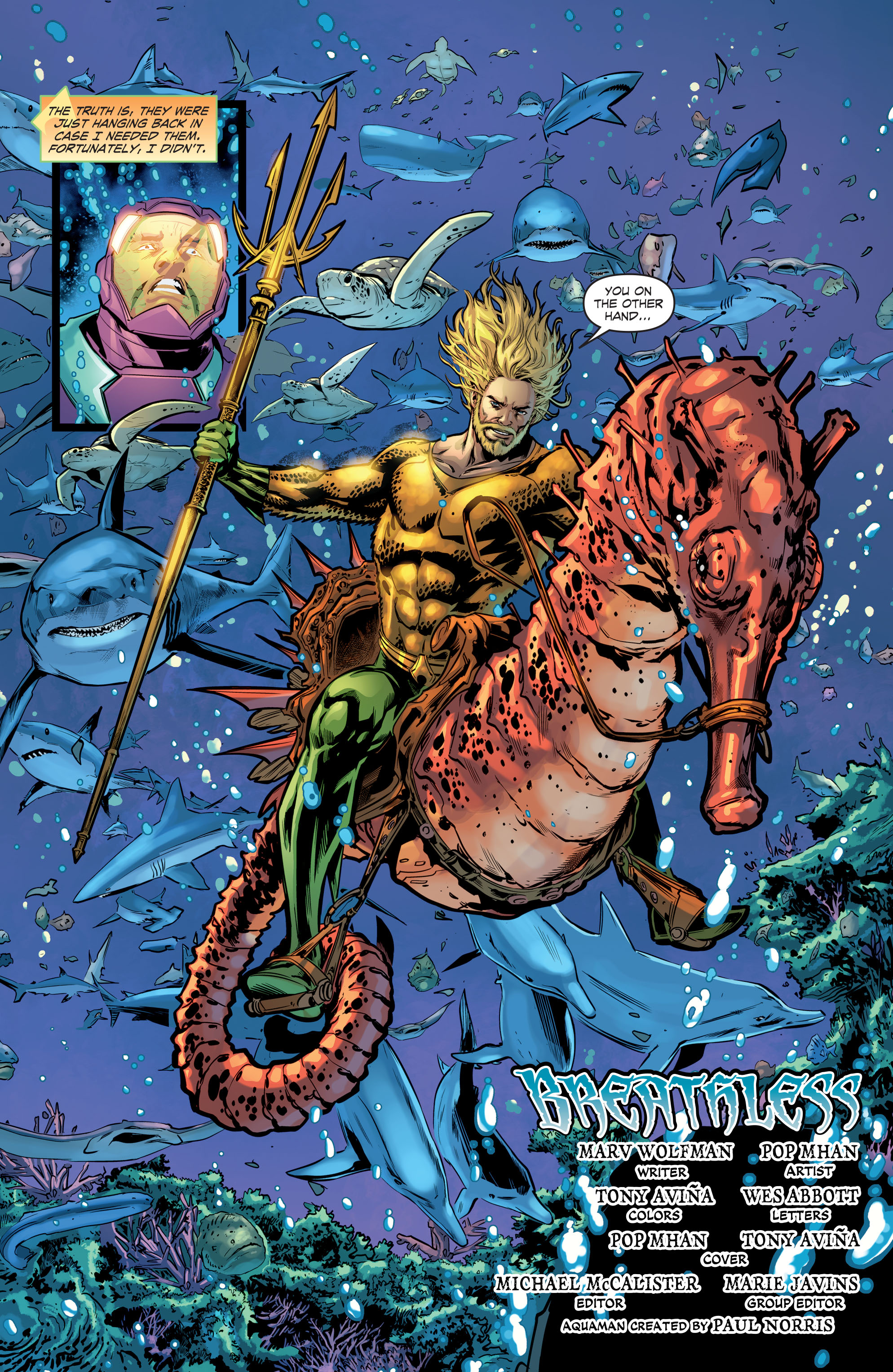 Read online Aquaman: Deep Dives comic -  Issue #8 - 9