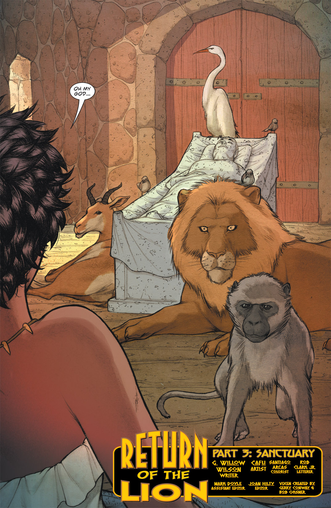Read online Vixen: Return of the Lion comic -  Issue #3 - 4