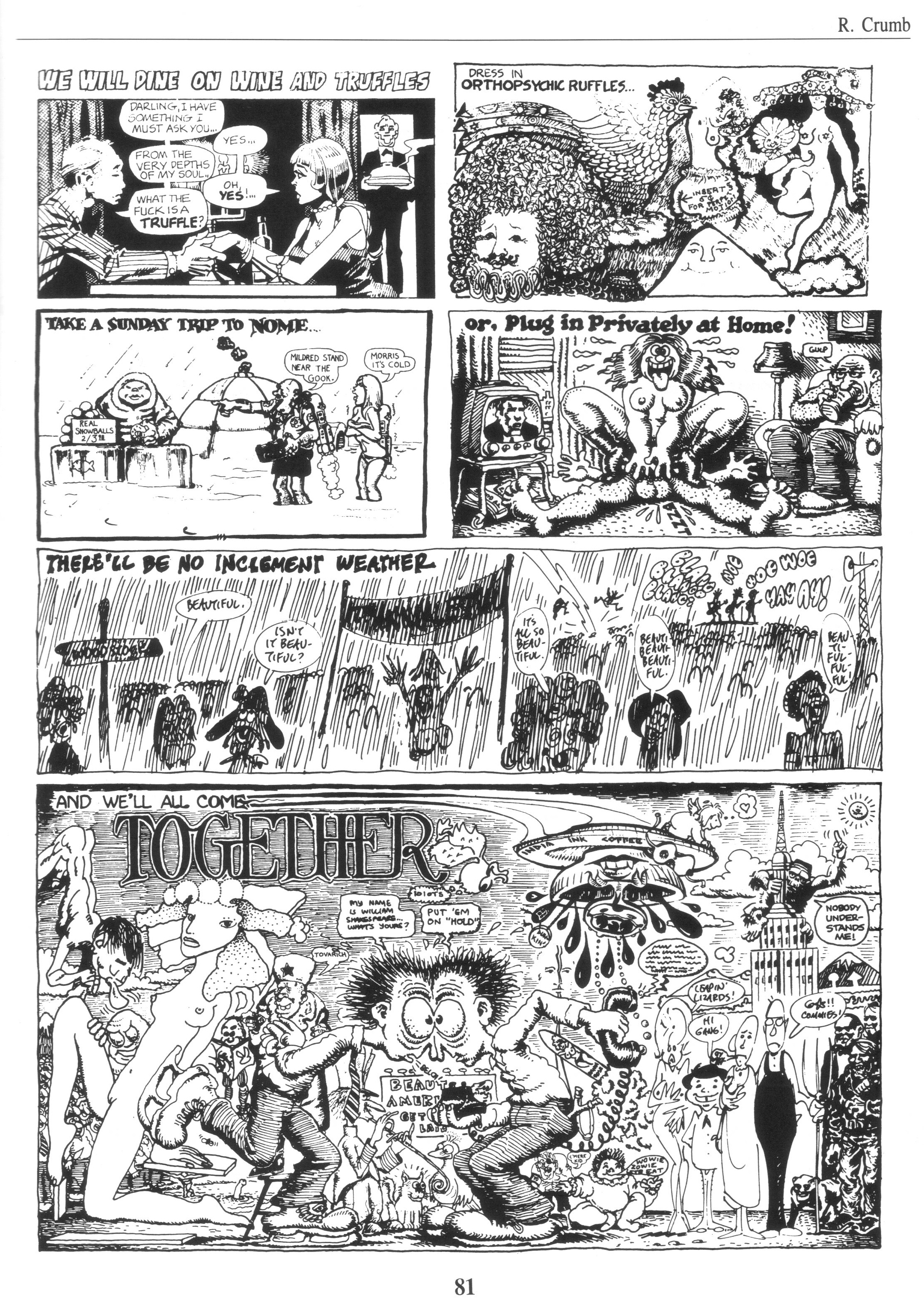 Read online The Complete Crumb Comics comic -  Issue # TPB 6 - 91