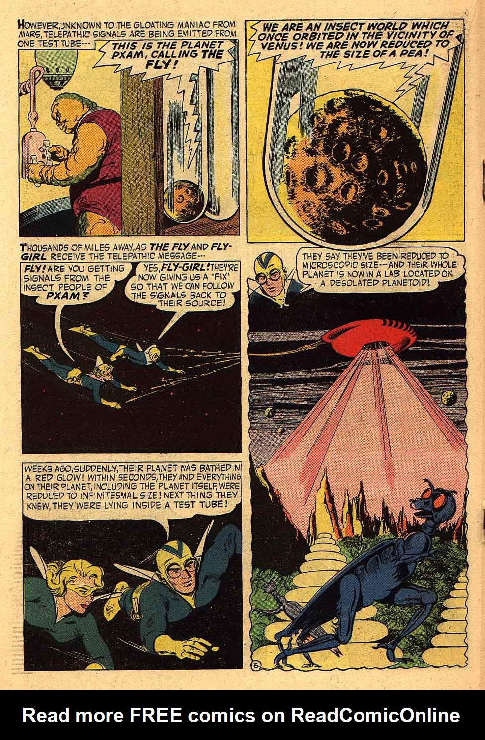 Read online Adventures of the Fly comic -  Issue #17 - 18
