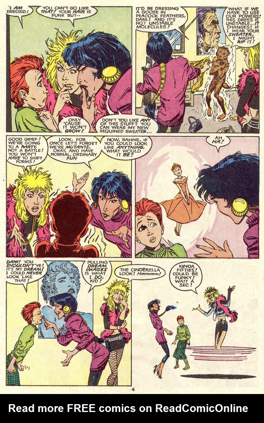Read online The New Mutants comic -  Issue #55 - 5