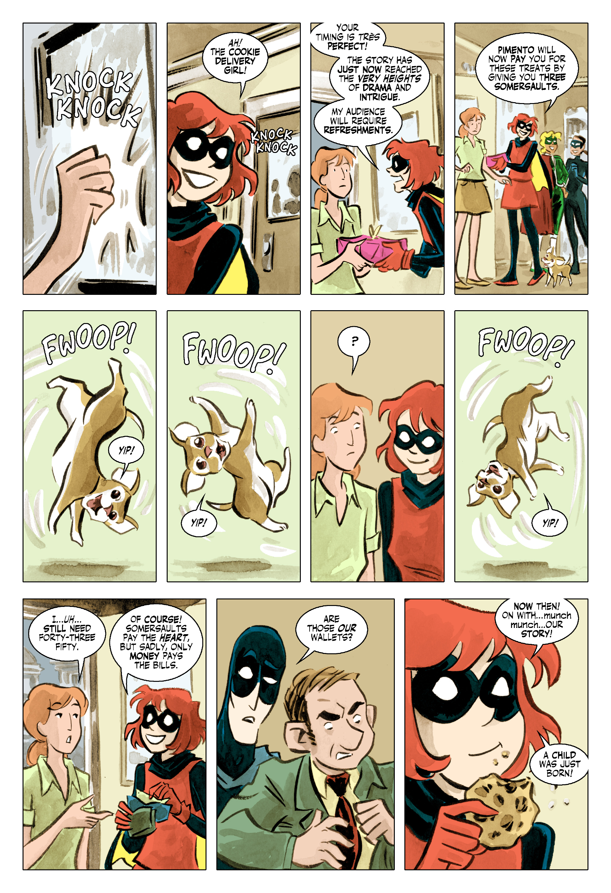 Read online Bandette (2012) comic -  Issue #19 - 19