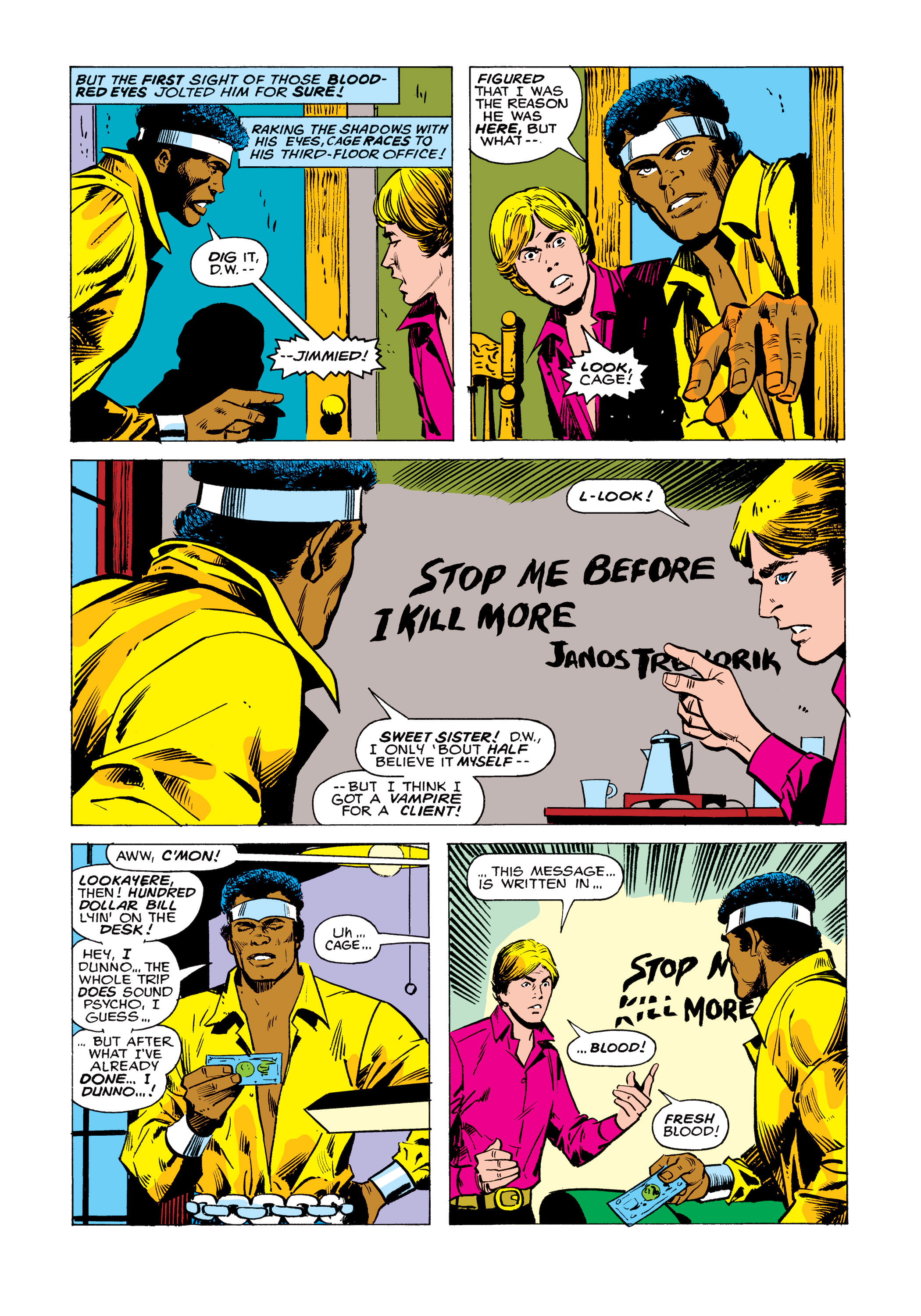Read online Marvel Masterworks: Luke Cage, Power Man comic -  Issue # TPB 2 (Part 2) - 86