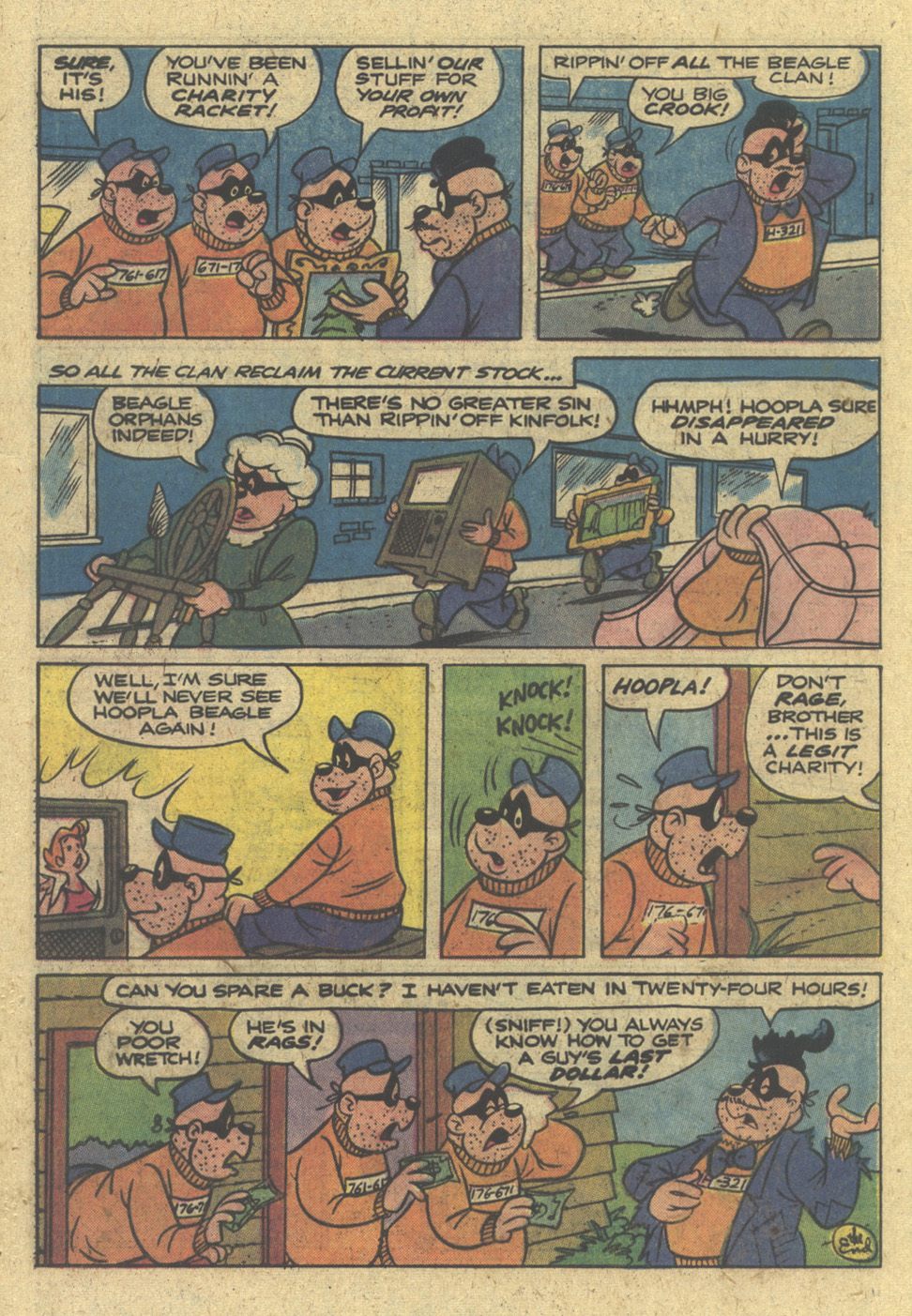 Read online Walt Disney THE BEAGLE BOYS comic -  Issue #37 - 32