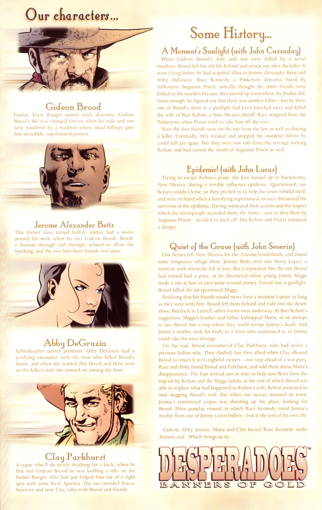 Read online Desperadoes: Banners of Gold comic -  Issue #1 - 35