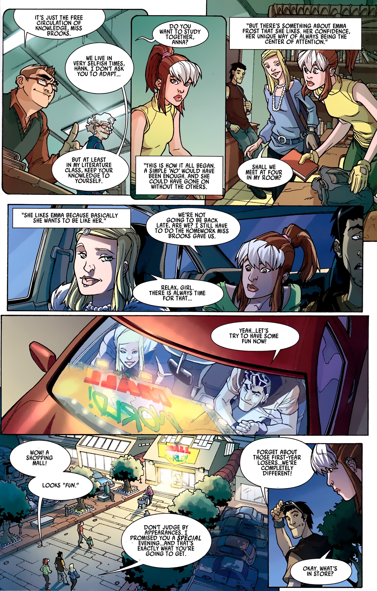 Read online X-Campus comic -  Issue #1 - 30