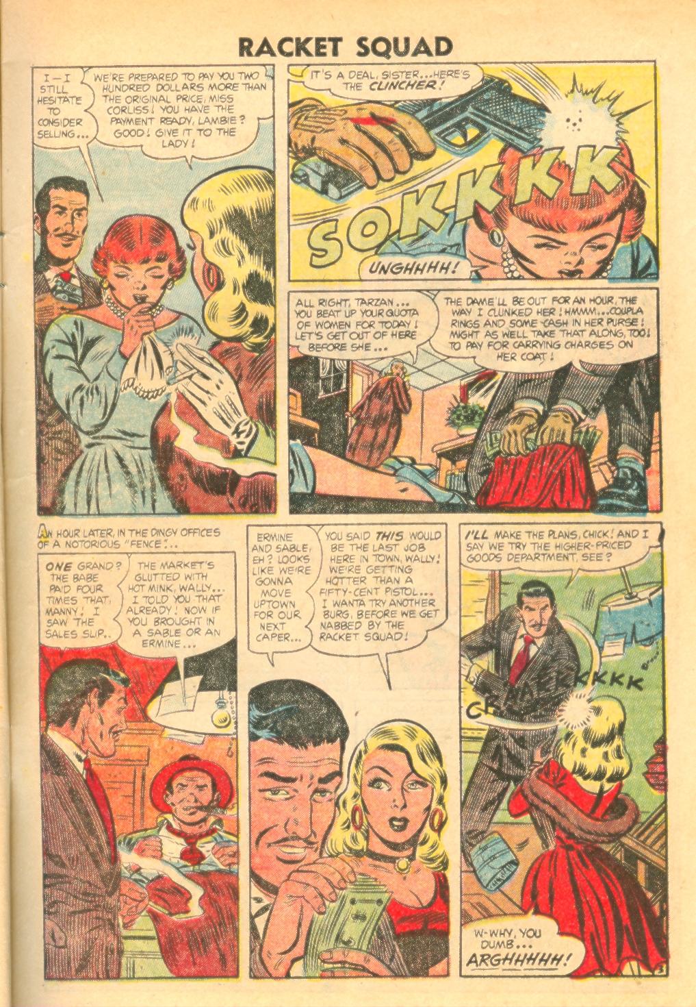 Read online Racket Squad in Action comic -  Issue #12 - 5