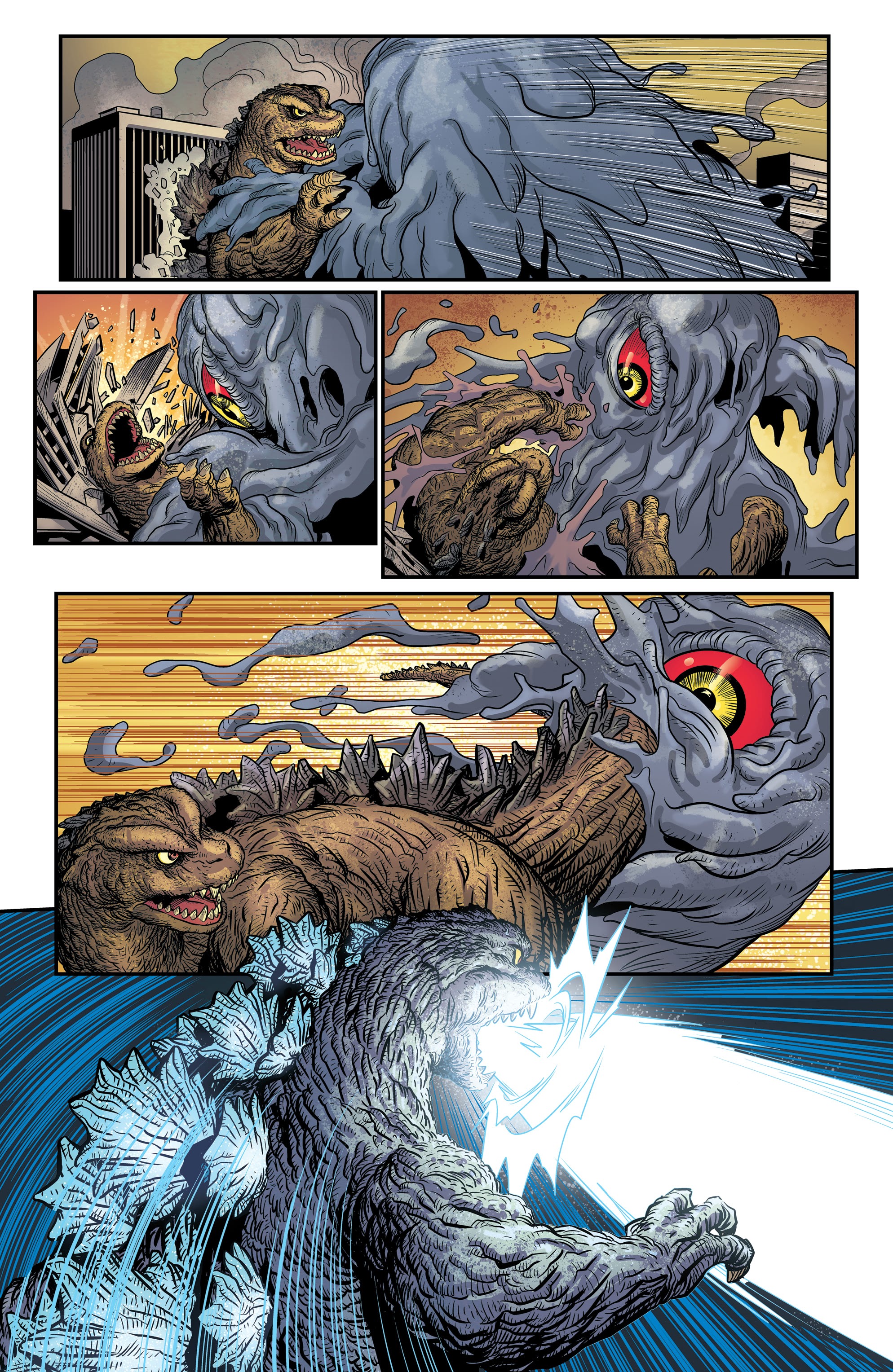 Read online Godzilla Rivals comic -  Issue # Vs. Hedorah - 17