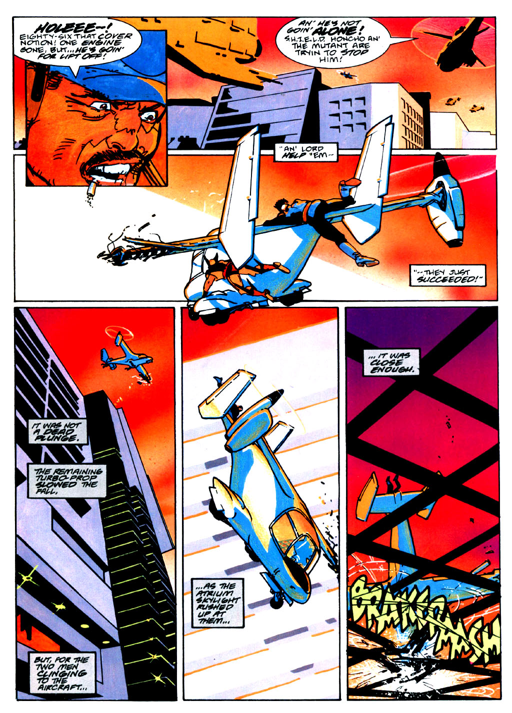 Read online Marvel Graphic Novel comic -  Issue #50 - Wolverine & Nick Fury - The Scorpio Connection - 63