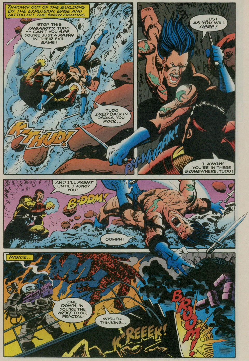 Read online Genetix comic -  Issue #6 - 13