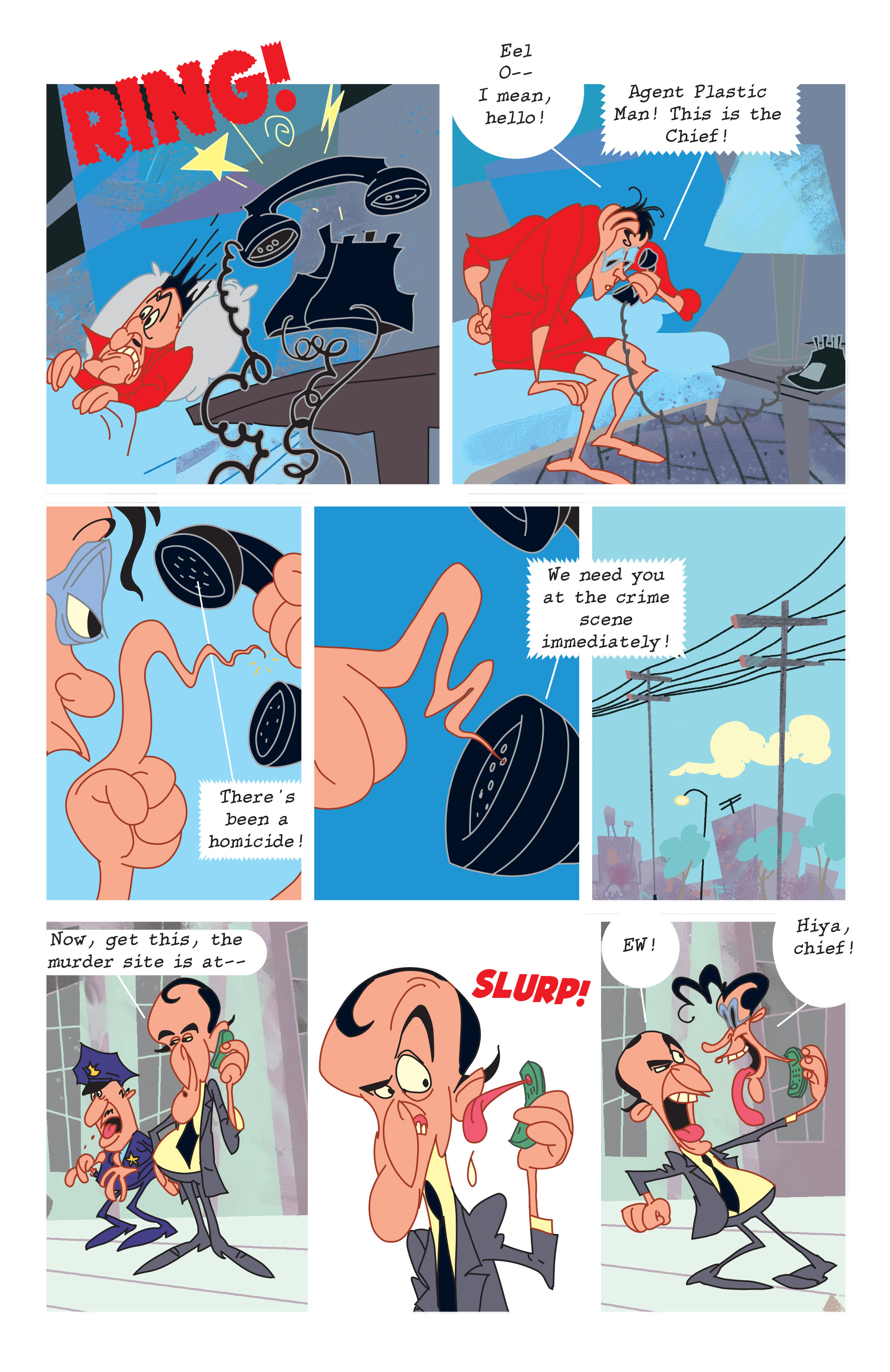 Read online Plastic Man (2004) comic -  Issue # _Rubber Banded - The Deluxe Edition (Part 1) - 27