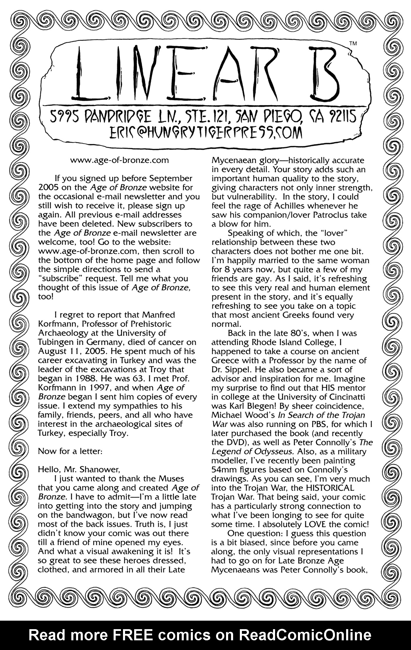 Read online Age of Bronze comic -  Issue #22 - 23
