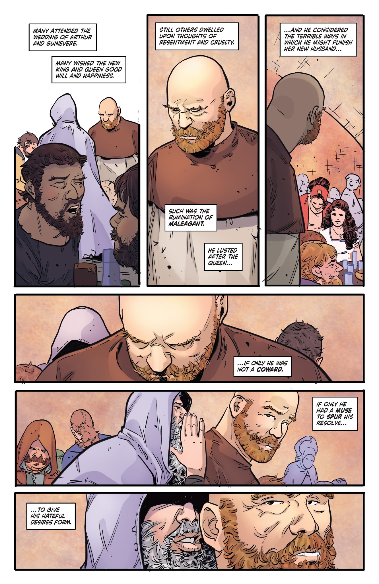 Read online Unholy Grail comic -  Issue #3 - 9