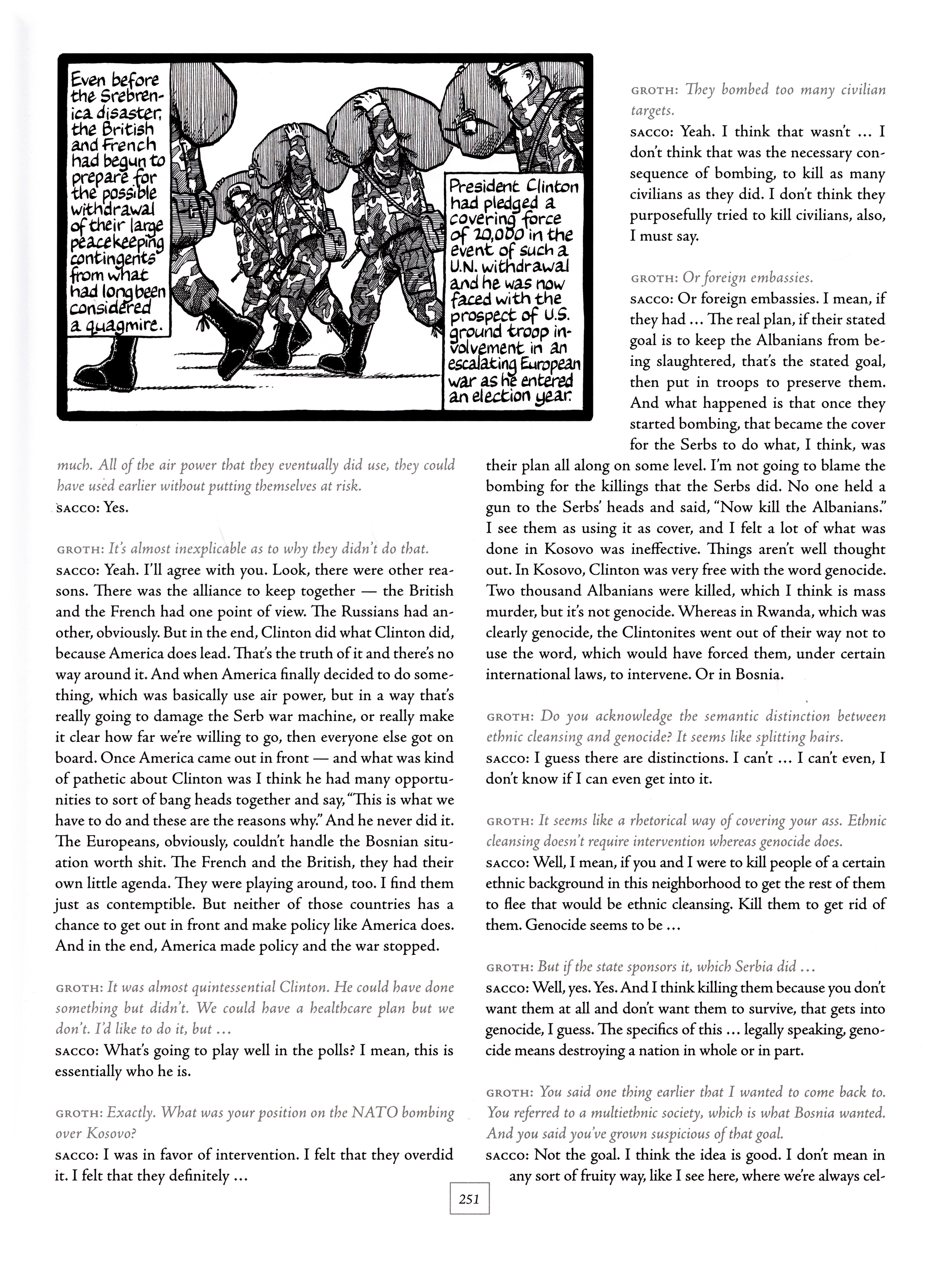 Read online Safe Area Goražde comic -  Issue # TPB (Part 3) - 92