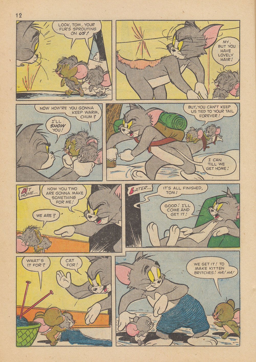 Read online M.G.M.'s Tom and Jerry's Winter Fun comic -  Issue #4 - 15