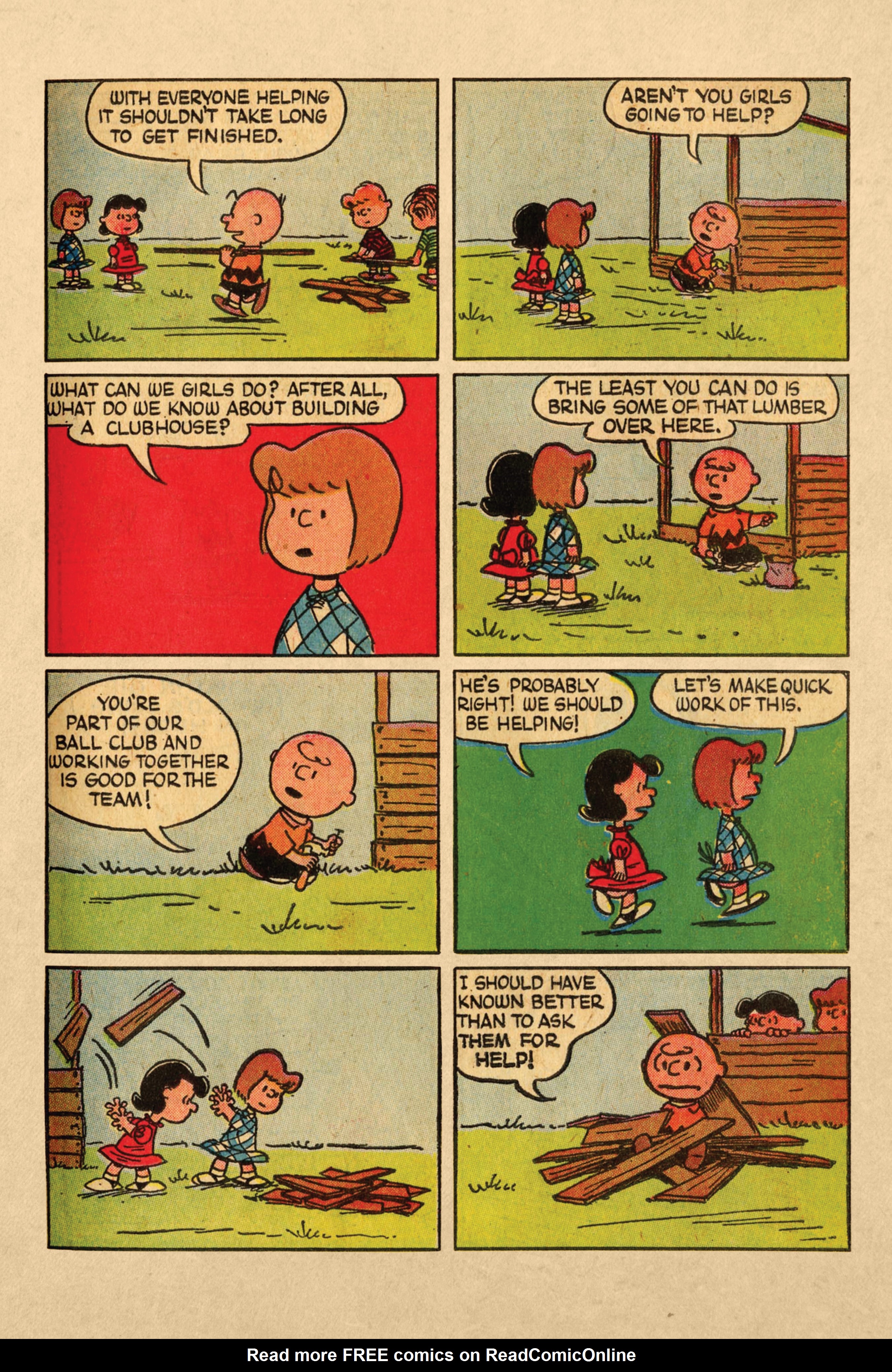 Read online Peanuts Dell Archive comic -  Issue # TPB (Part 3) - 96