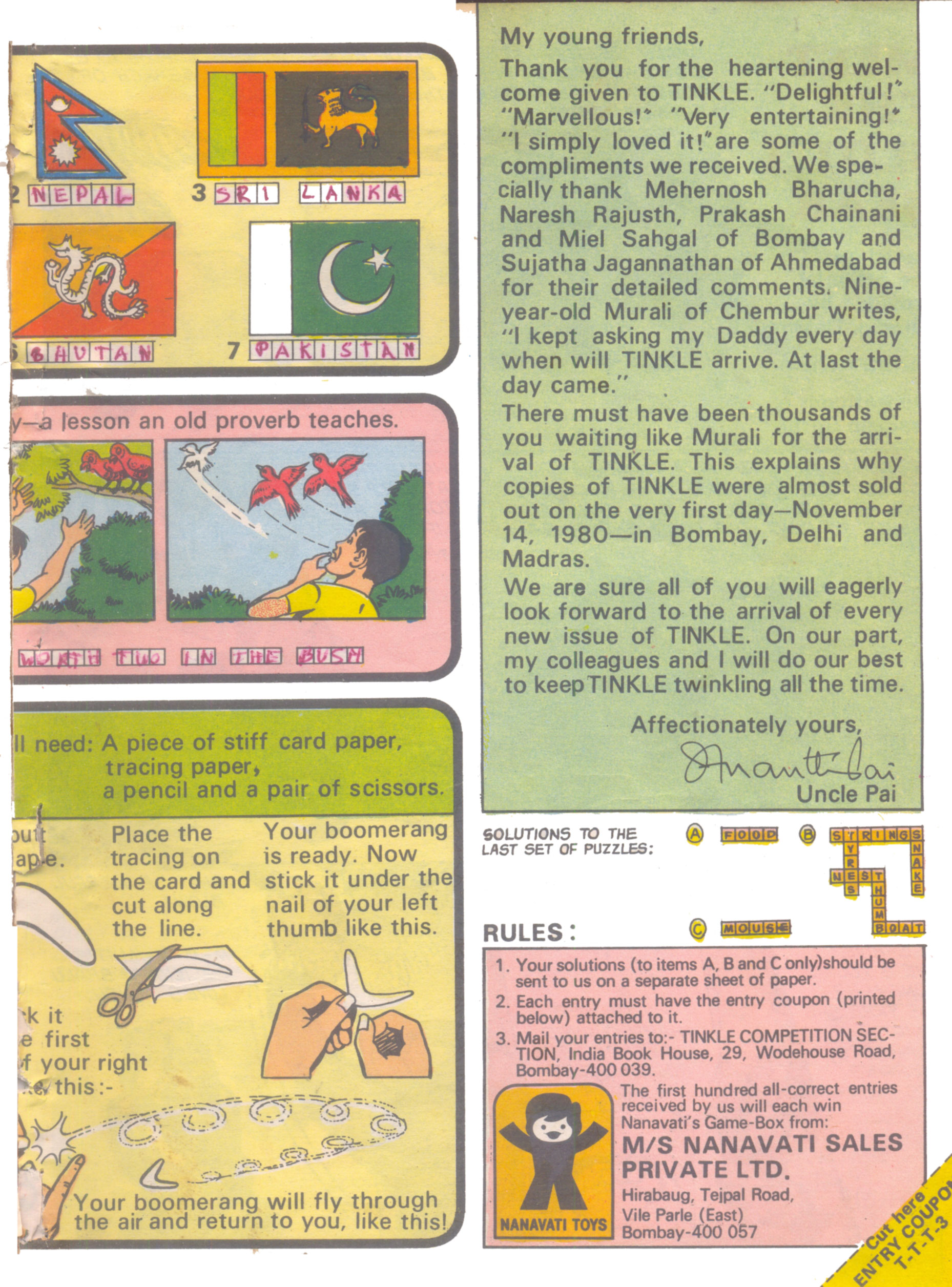 Read online Tinkle comic -  Issue #3 - 17