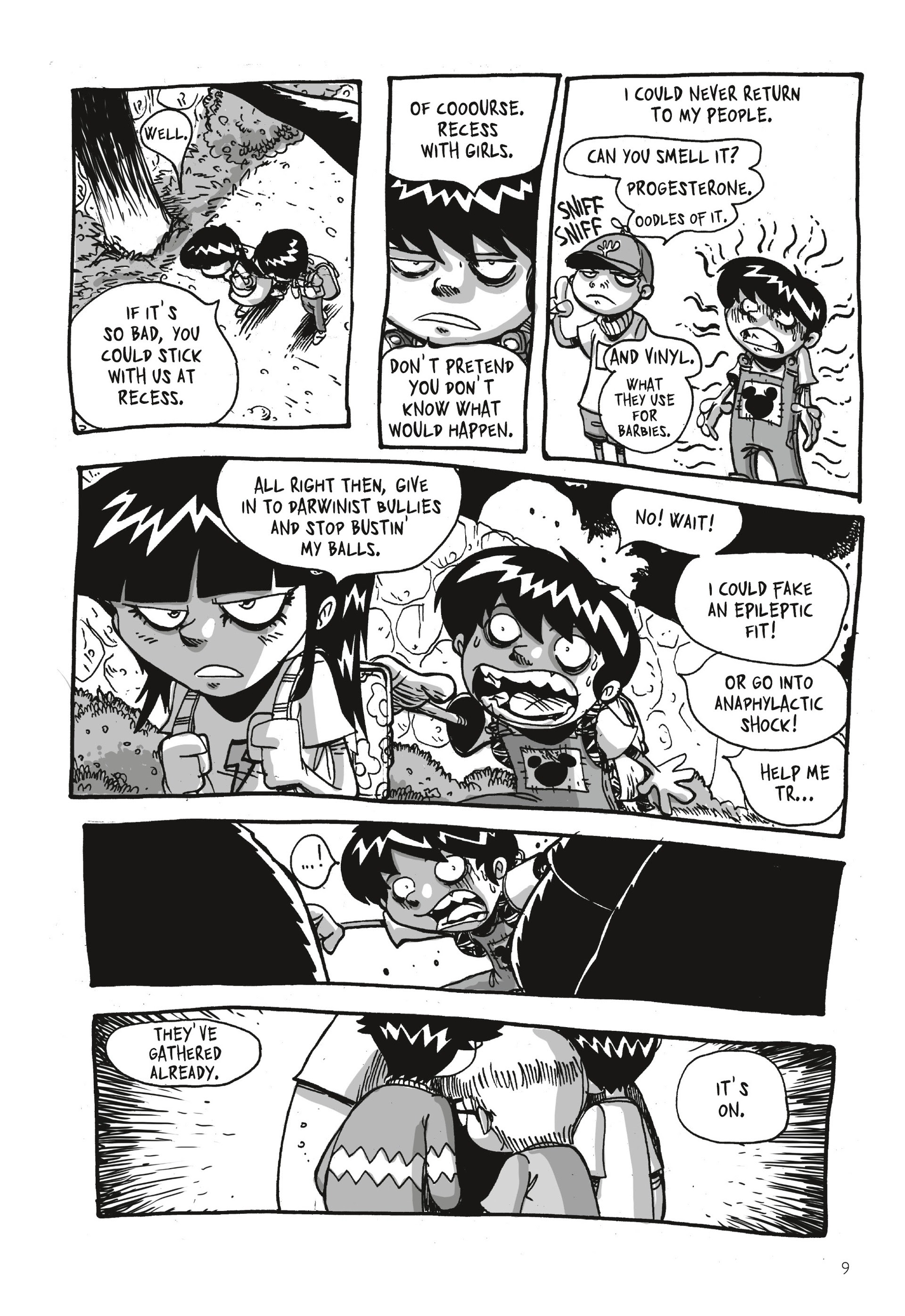 Read online Tentacles At My Throat comic -  Issue # TPB (Part 1) - 9