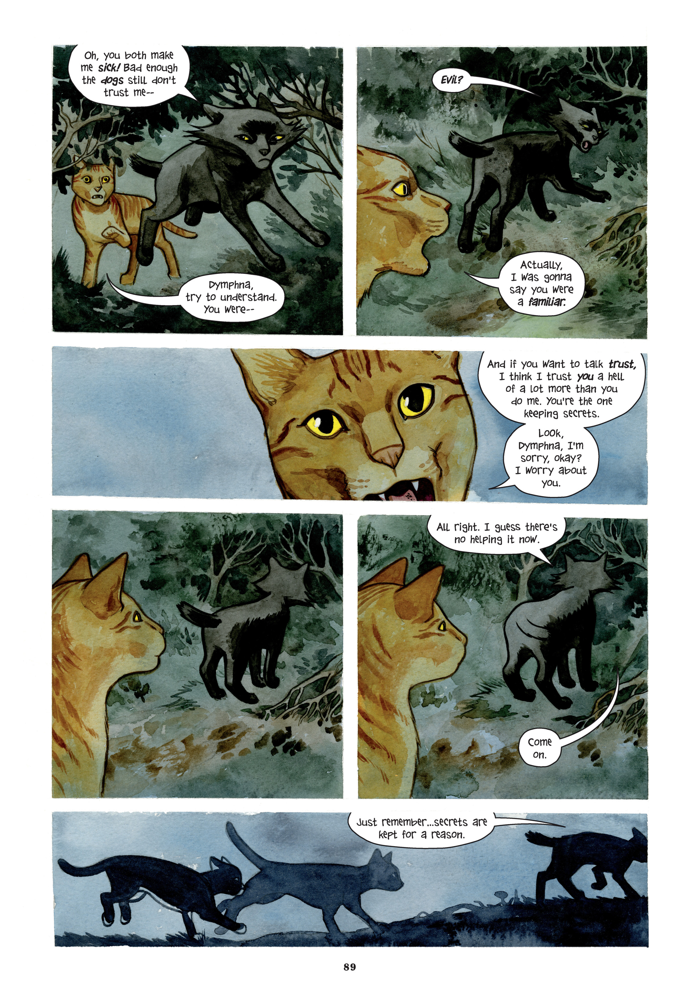 Read online Beasts of Burden: Neighborhood Watch (2019) comic -  Issue # TPB (Part 1) - 88
