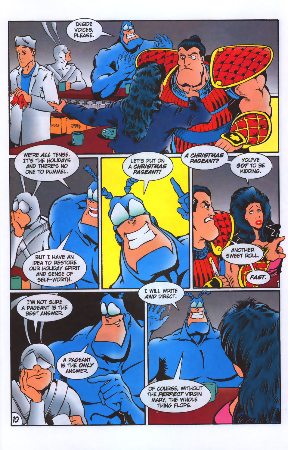 Read online The Tick's Big Xmas Trilogy comic -  Issue #1 - 12