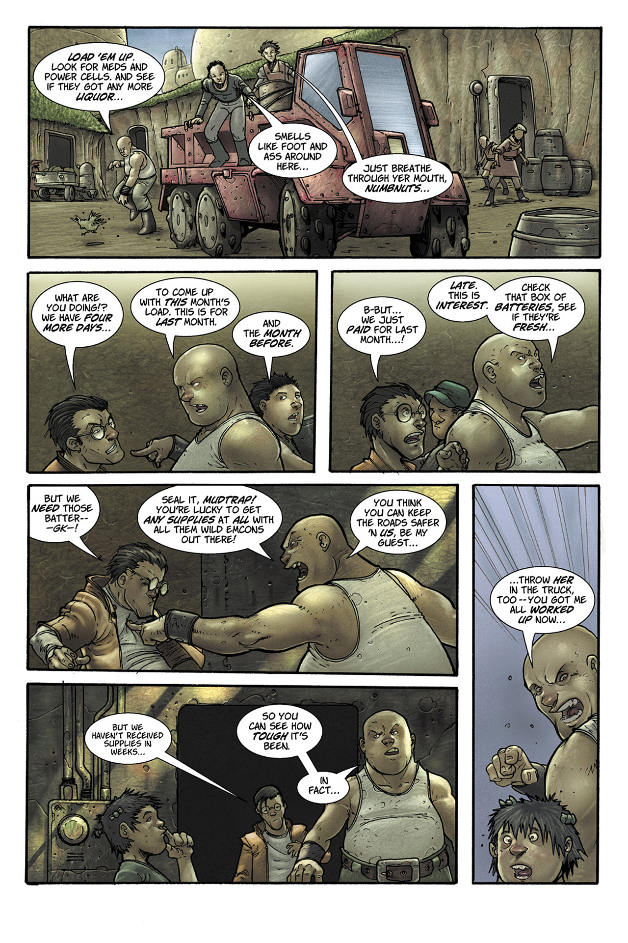 Read online Lone Wolf 2100 comic -  Issue # TPB 1 - 32