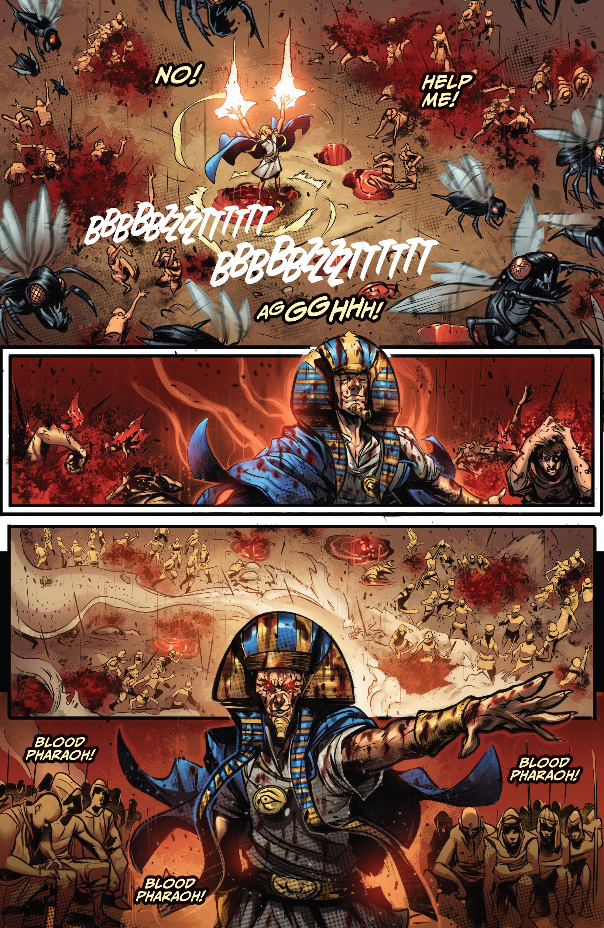 Read online Myths & Legends Quarterly: Blood Pharaoh comic -  Issue # Full - 32