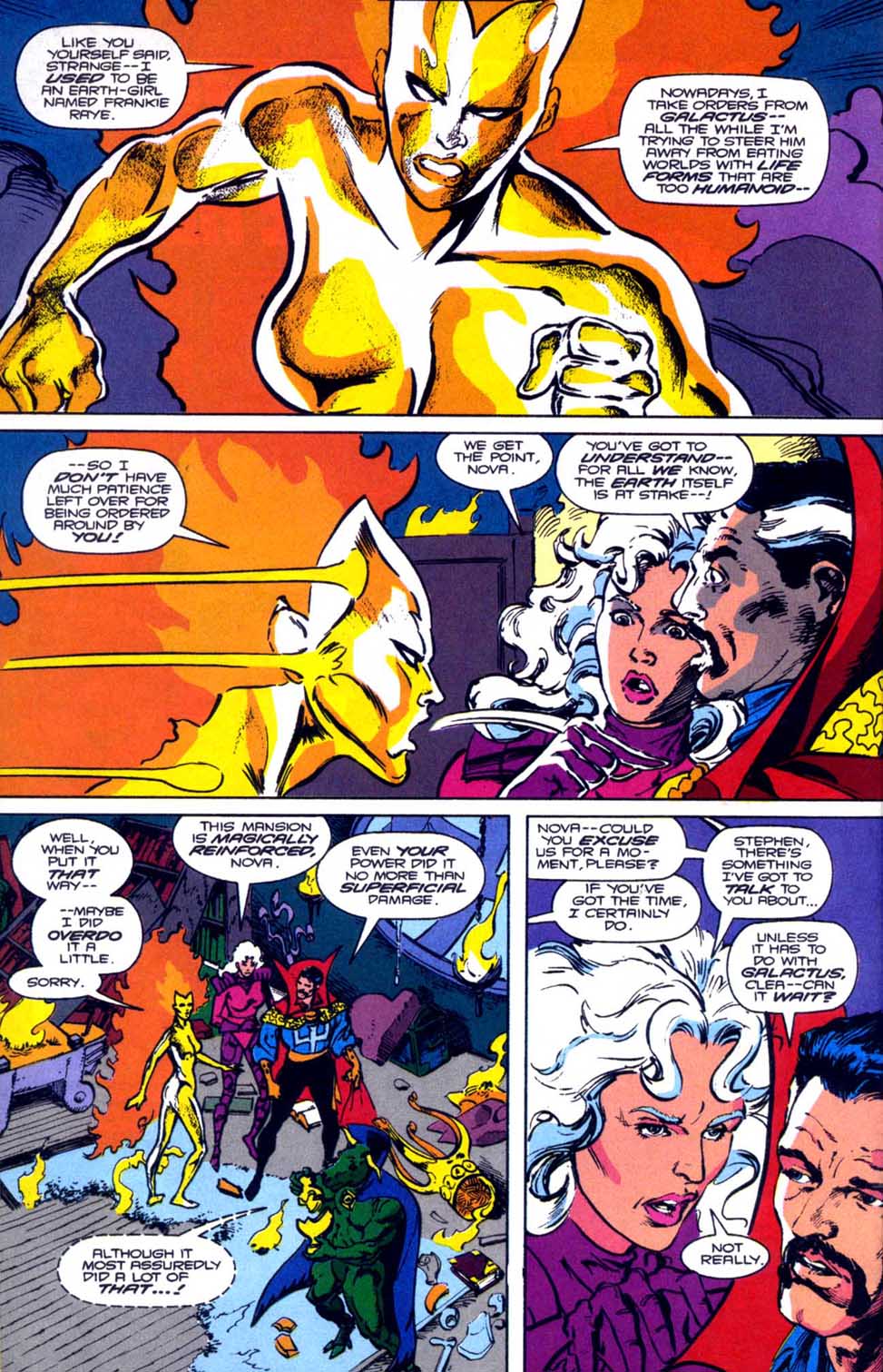 Read online Doctor Strange: Sorcerer Supreme comic -  Issue #42 - 9