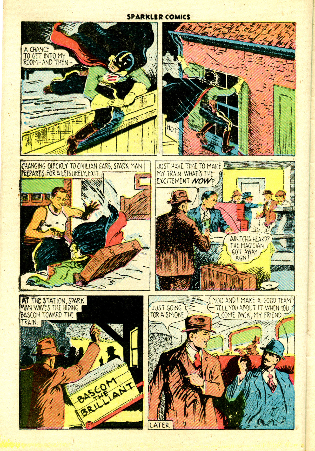 Read online Sparkler Comics comic -  Issue #55 - 38