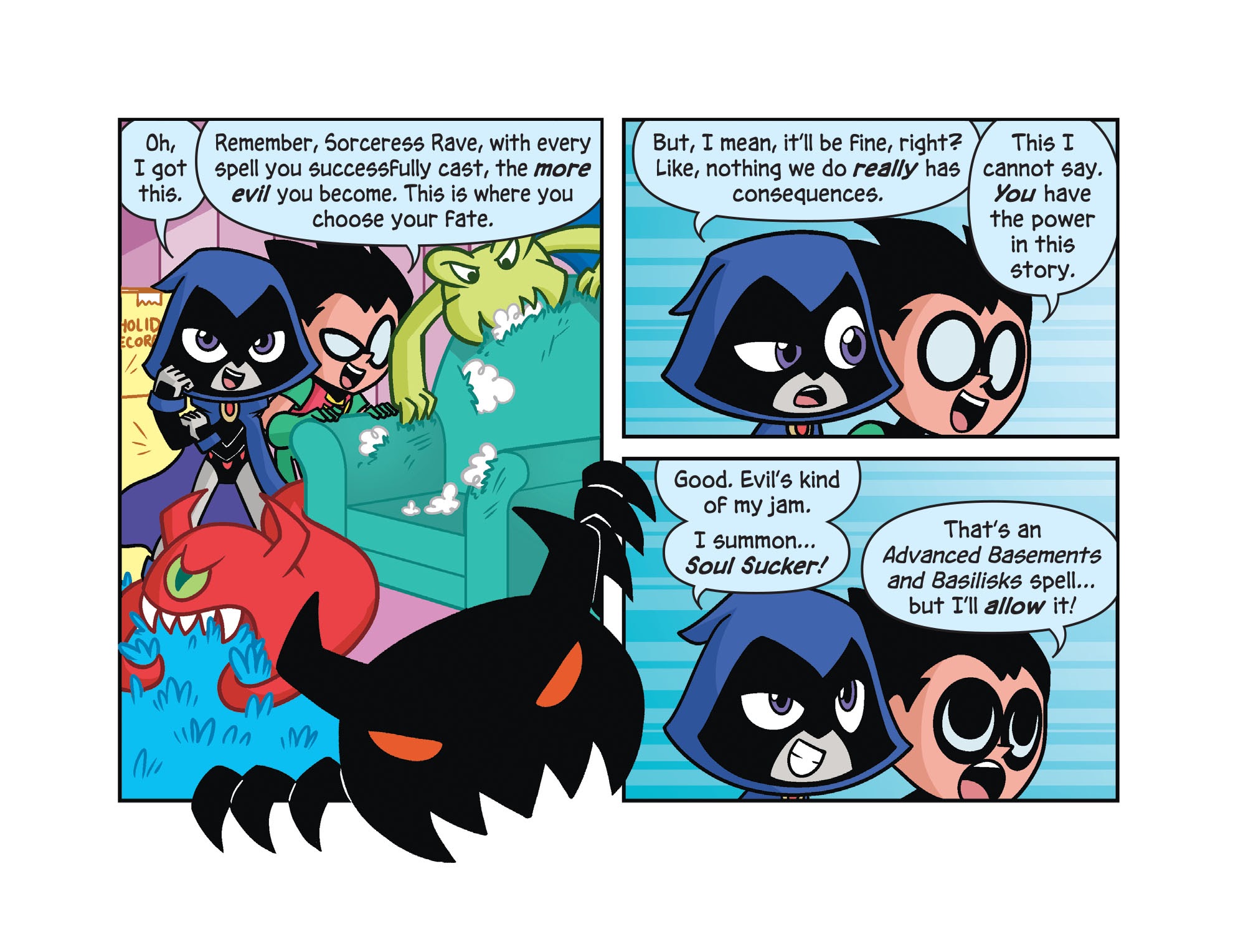 Read online Teen Titans Go! Roll With It! comic -  Issue #9 - 11
