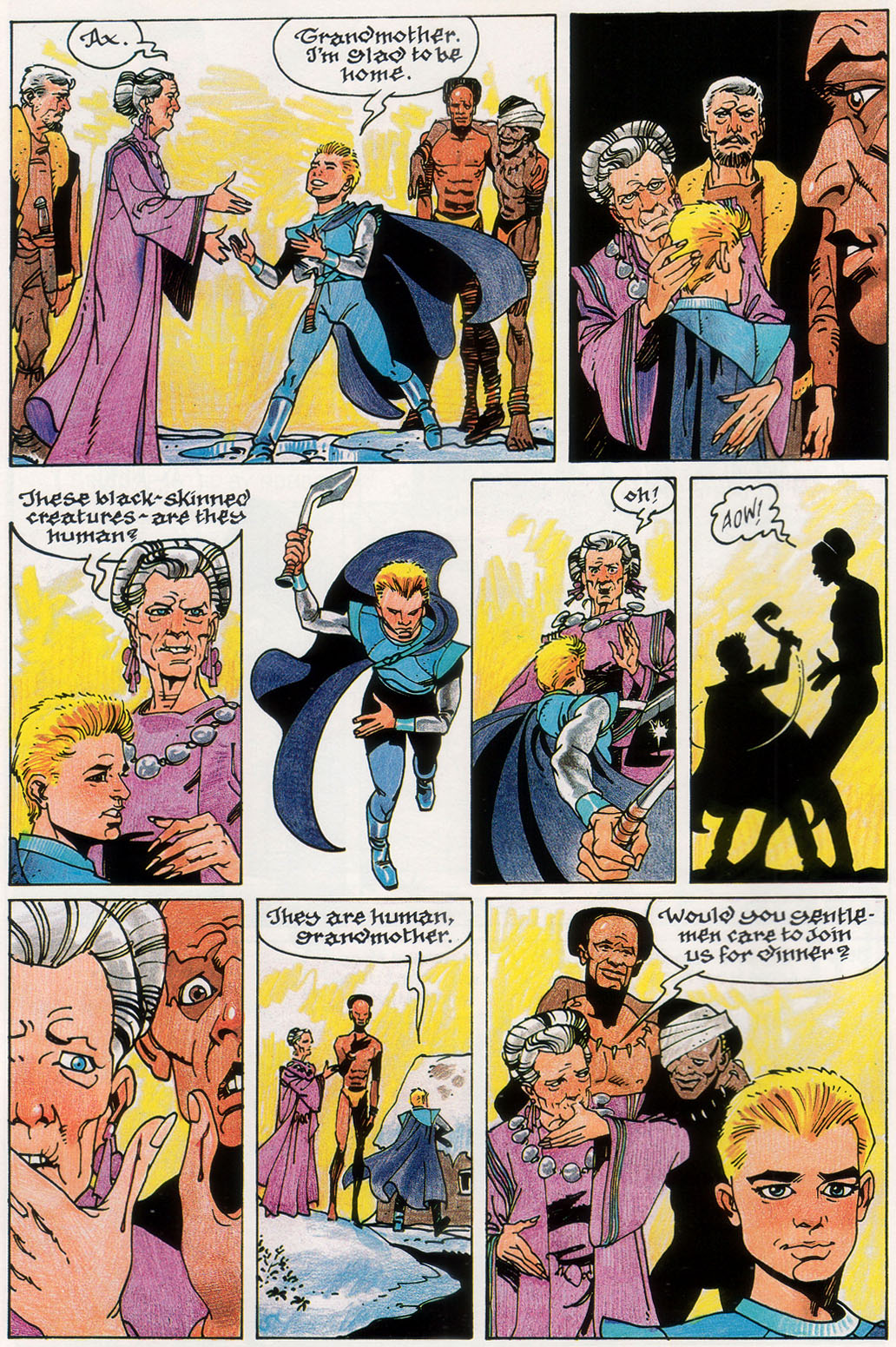 Read online Marvel Graphic Novel comic -  Issue #44 - Ax - 48