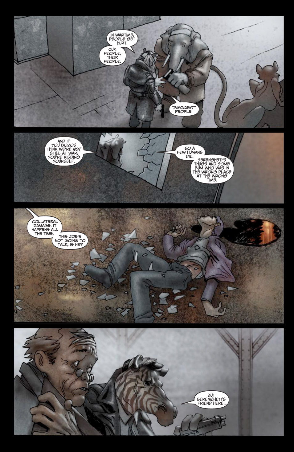 Read online Elephantmen comic -  Issue #8 - 16