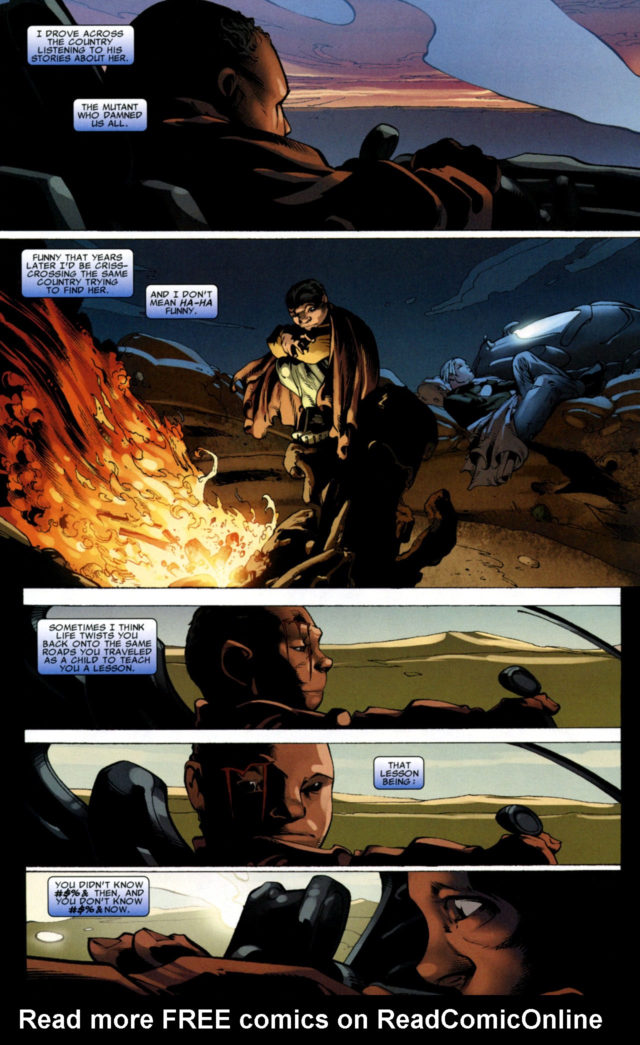 Read online X-Men: The Times and Life of Lucas Bishop comic -  Issue #2 - 10