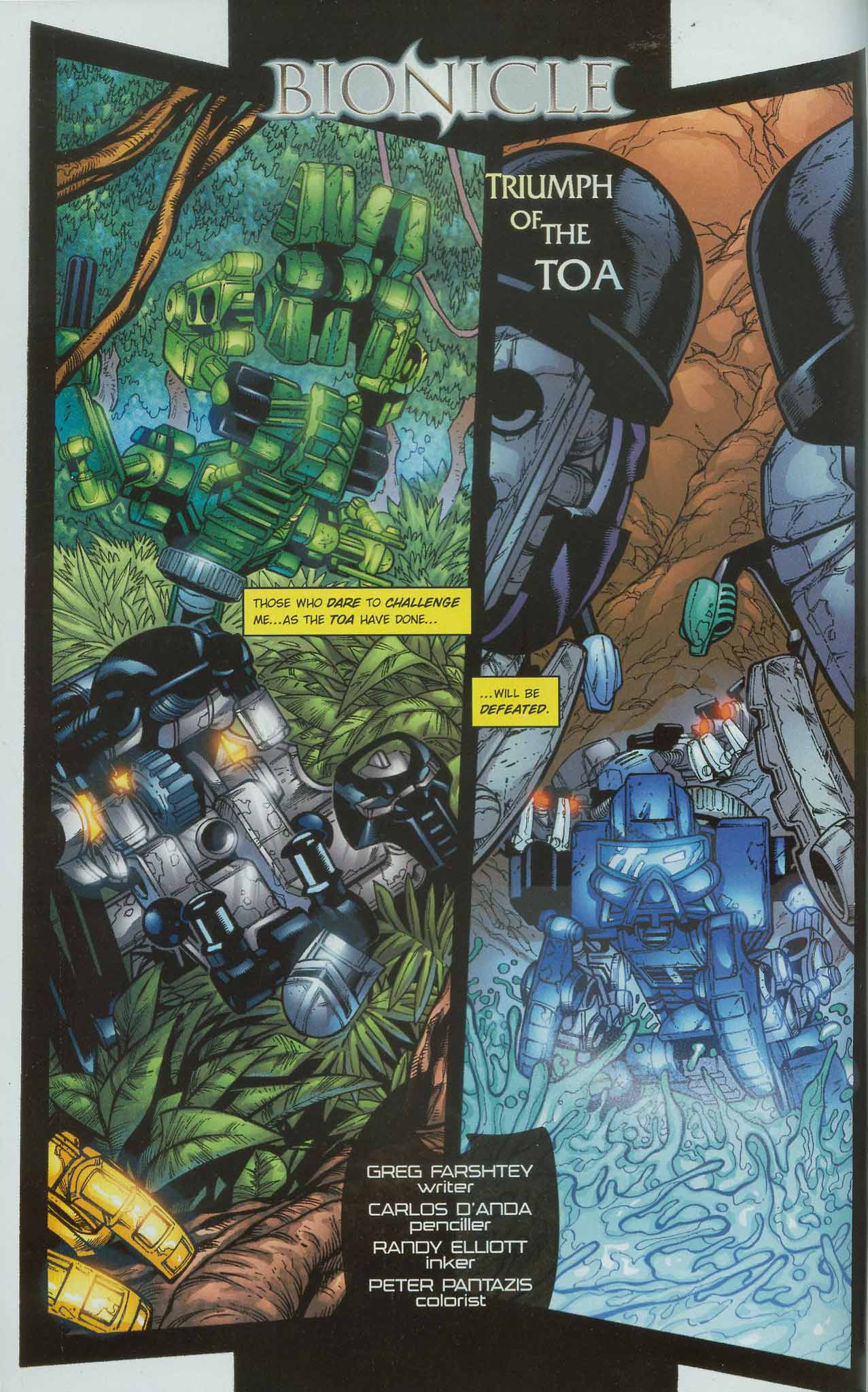 Read online Bionicle comic -  Issue #3 - 4