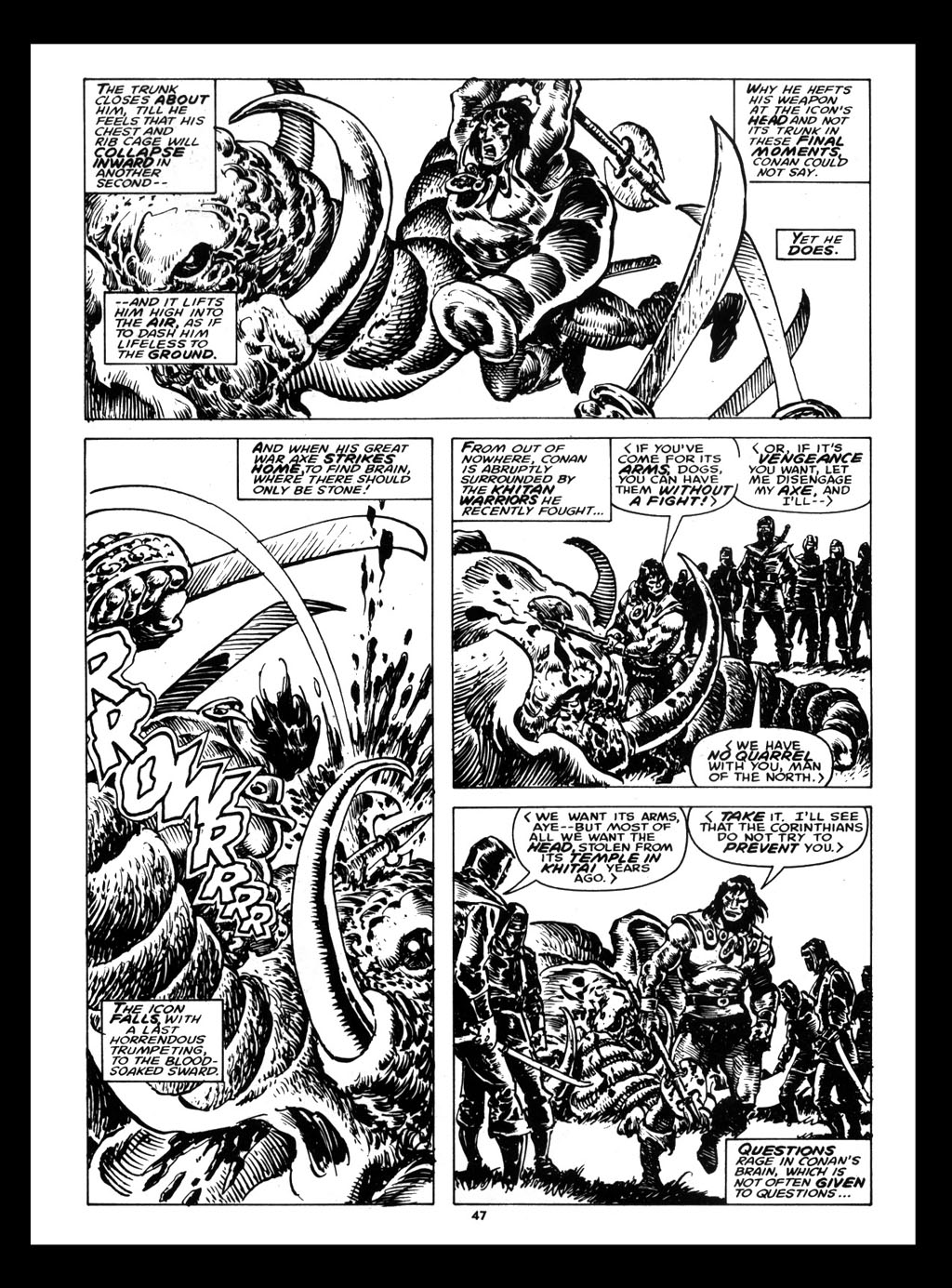 The Savage Sword Of Conan issue 212 - Page 48