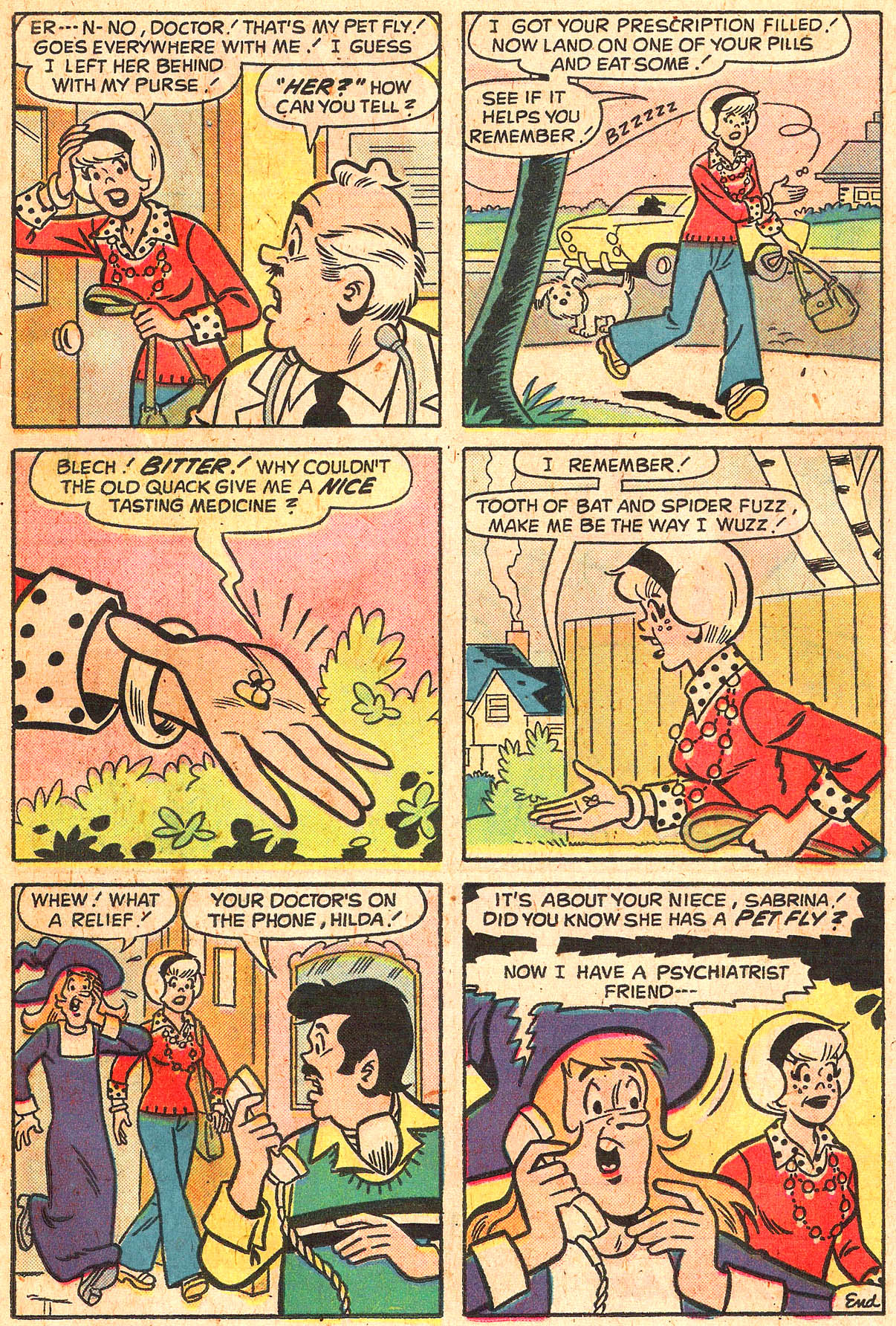 Sabrina The Teenage Witch (1971) Issue #25 #25 - English 19