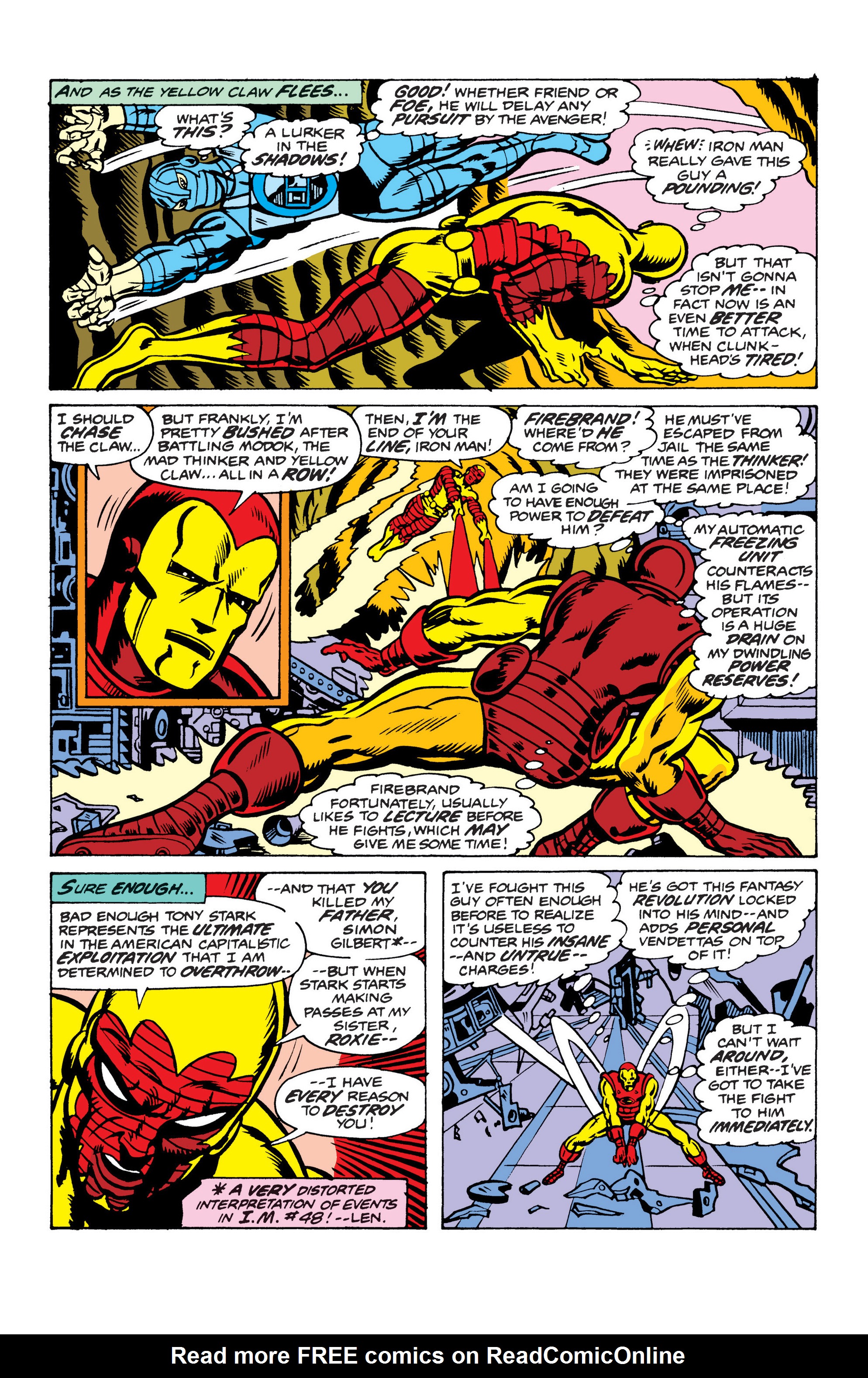 Read online Marvel Masterworks: The Invincible Iron Man comic -  Issue # TPB 10 (Part 2) - 68
