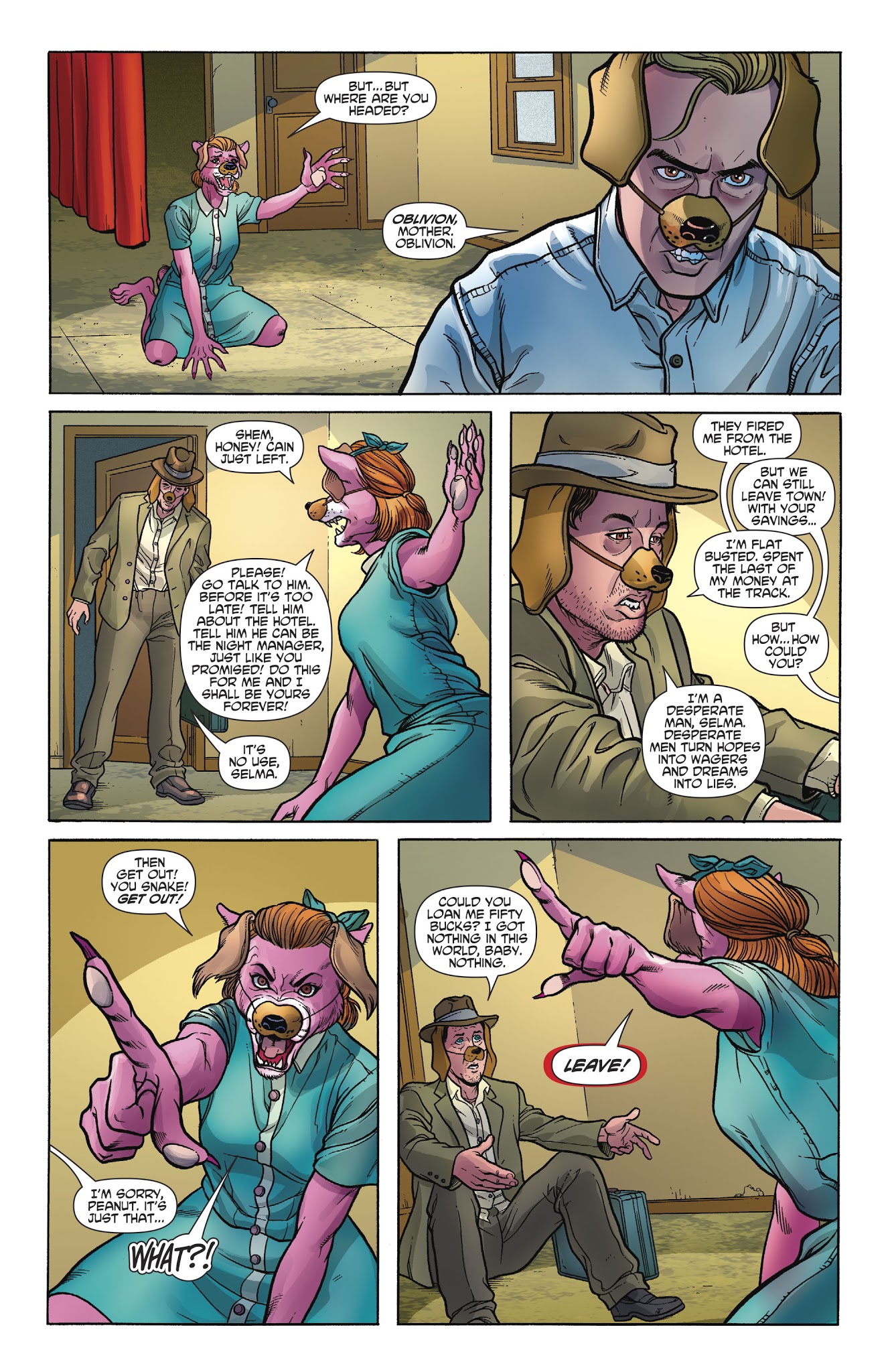 Read online Exit Stage Left: The Snagglepuss Chronicles comic -  Issue #1 - 8
