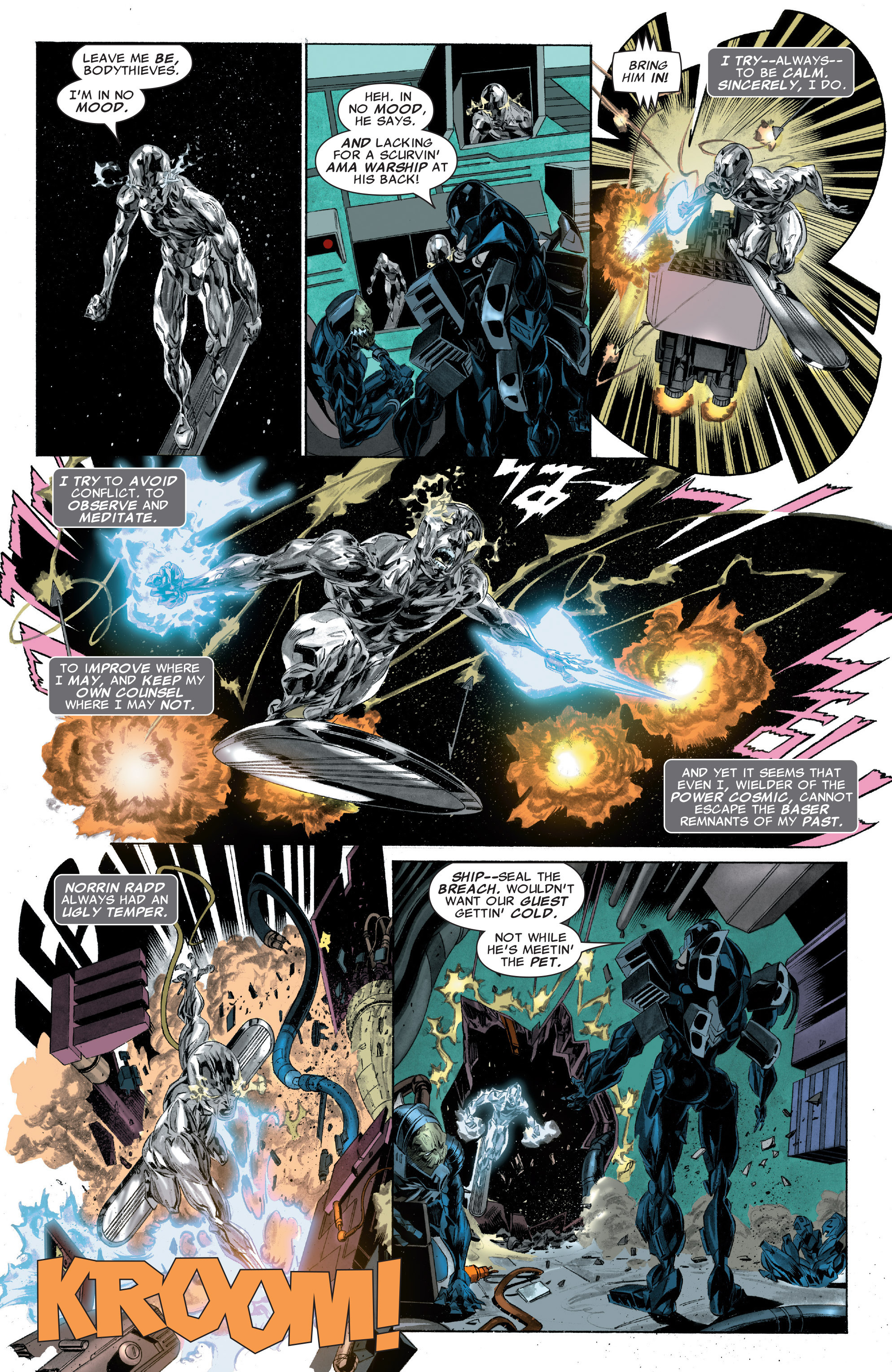 Read online Silver Surfer: In Thy Name comic -  Issue #2 - 21